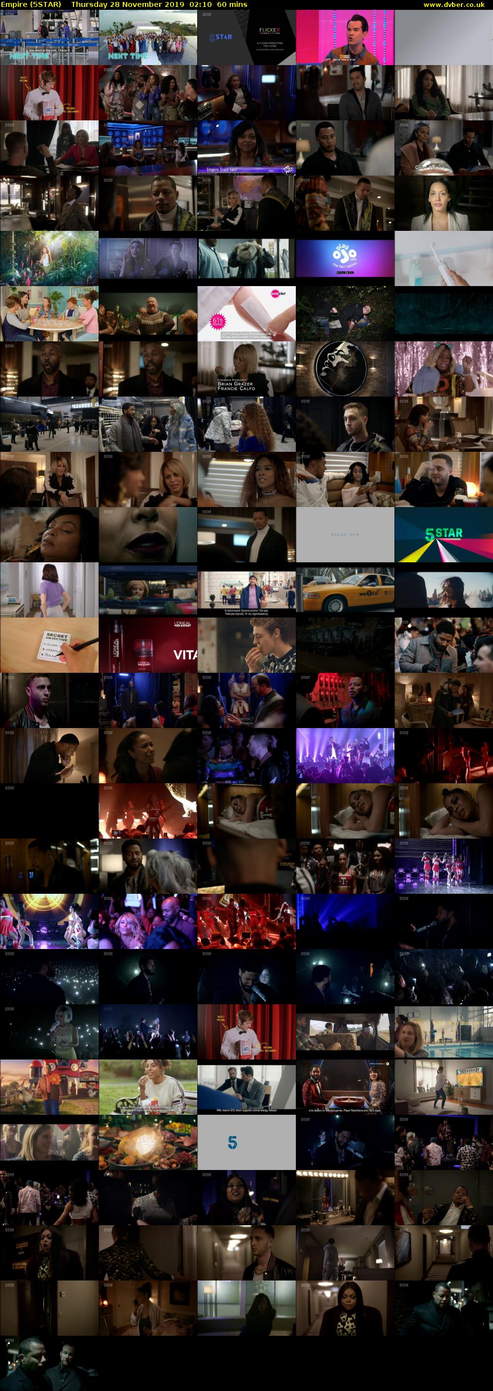 Empire (5STAR) Thursday 28 November 2019 02:10 - 03:10
