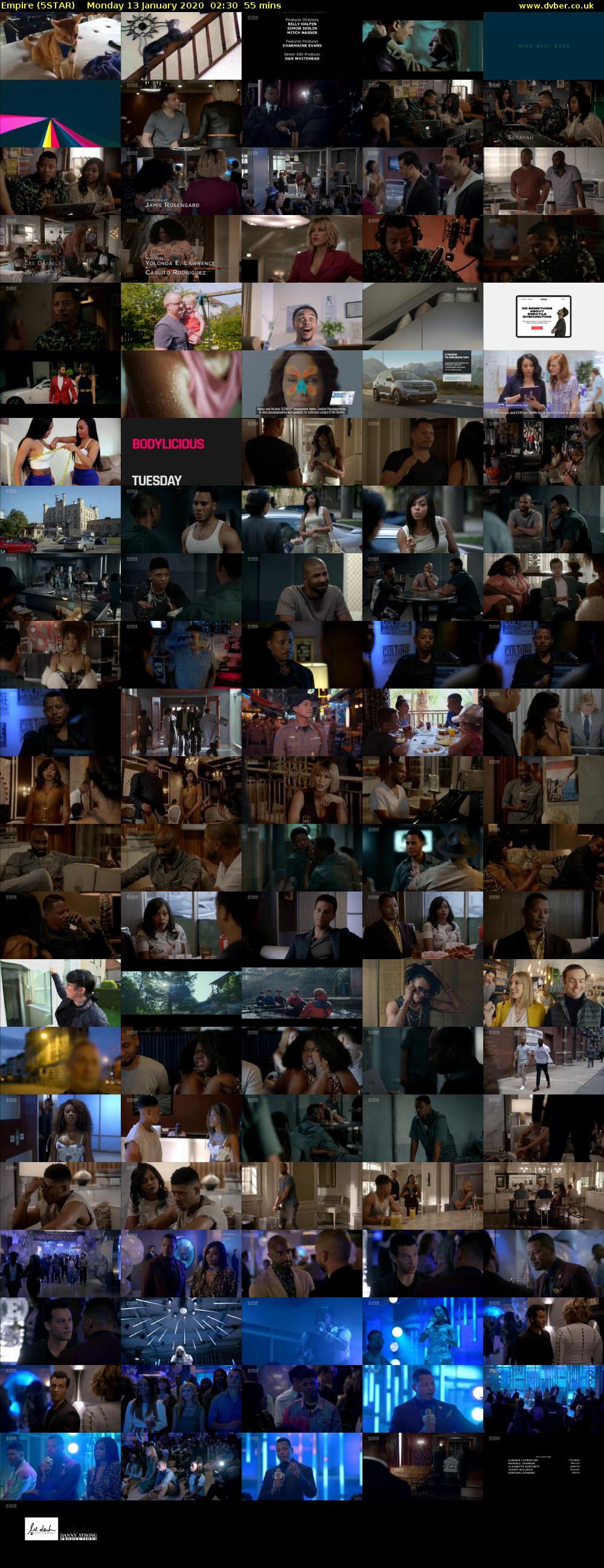 Empire (5STAR) Monday 13 January 2020 02:30 - 03:25