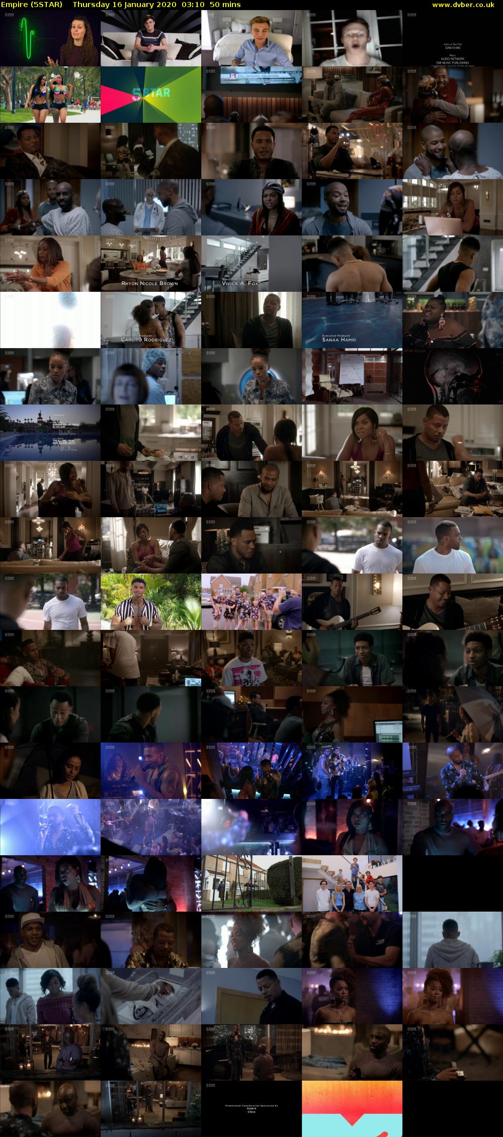 Empire (5STAR) Thursday 16 January 2020 03:10 - 04:00
