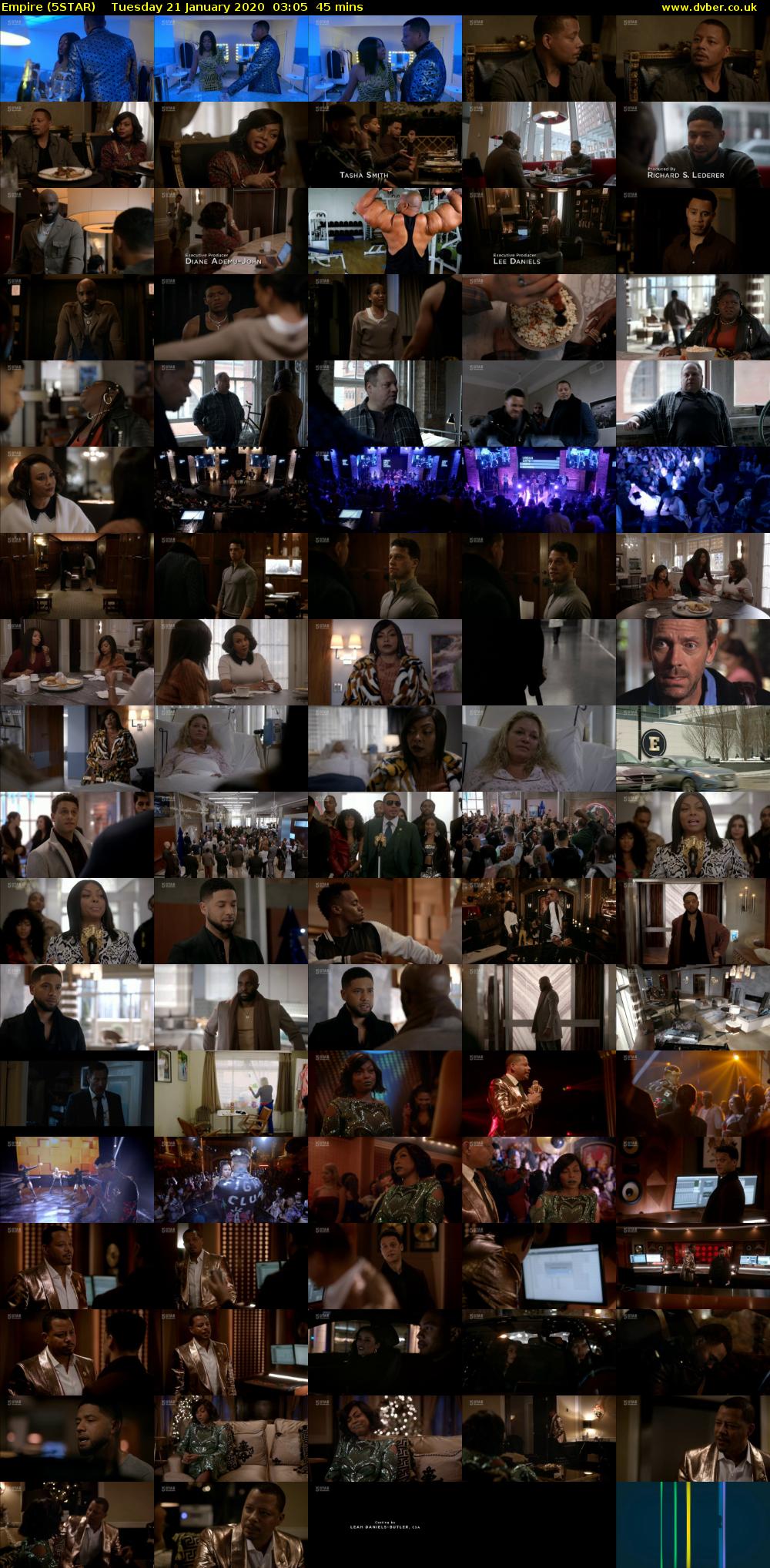 Empire (5STAR) Tuesday 21 January 2020 03:05 - 03:50