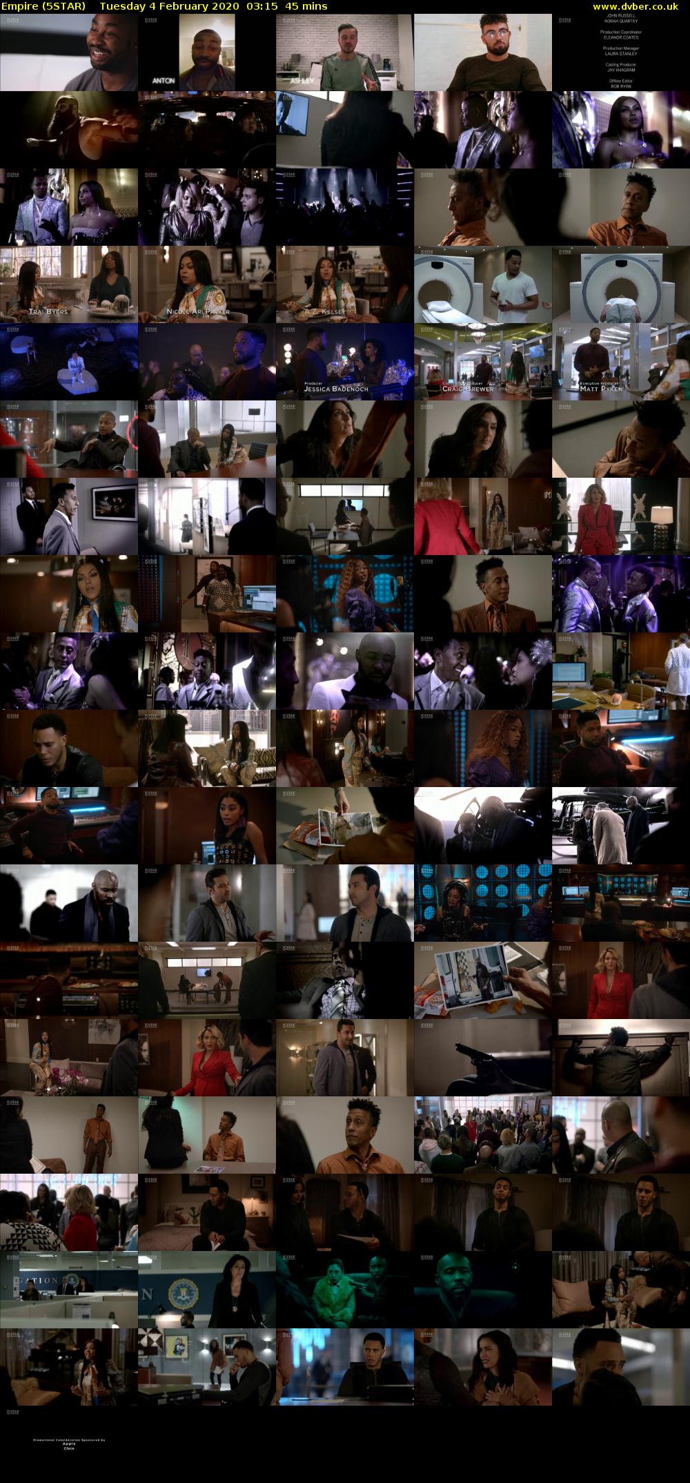 Empire (5STAR) Tuesday 4 February 2020 03:15 - 04:00