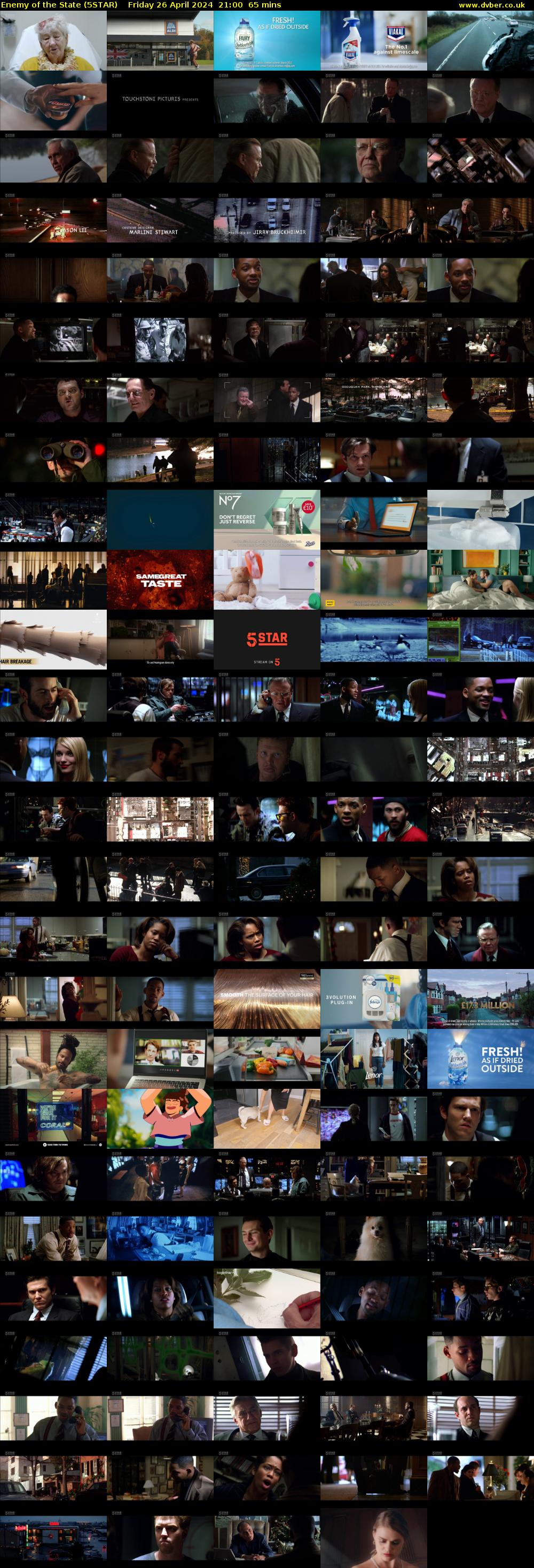 Enemy of the State (5STAR) Friday 26 April 2024 21:00 - 22:05