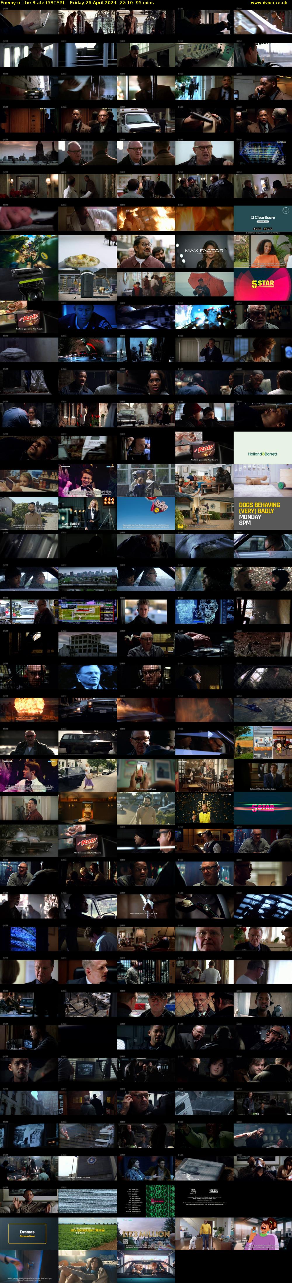 Enemy of the State (5STAR) Friday 26 April 2024 22:10 - 23:45