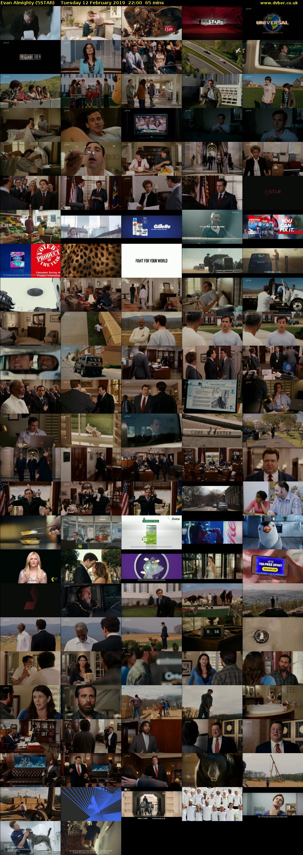 Evan Almighty (5STAR) Tuesday 12 February 2019 22:00 - 23:05