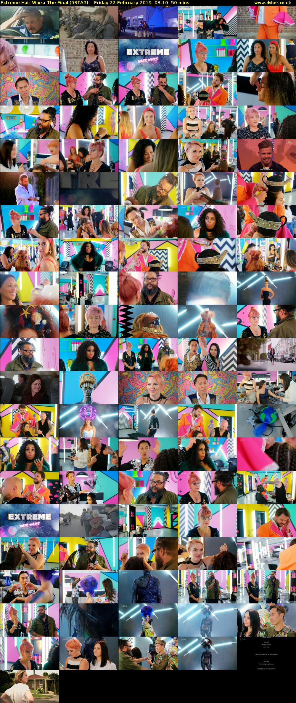 Extreme Hair Wars: The Final (5STAR) Friday 22 February 2019 03:10 - 04:00