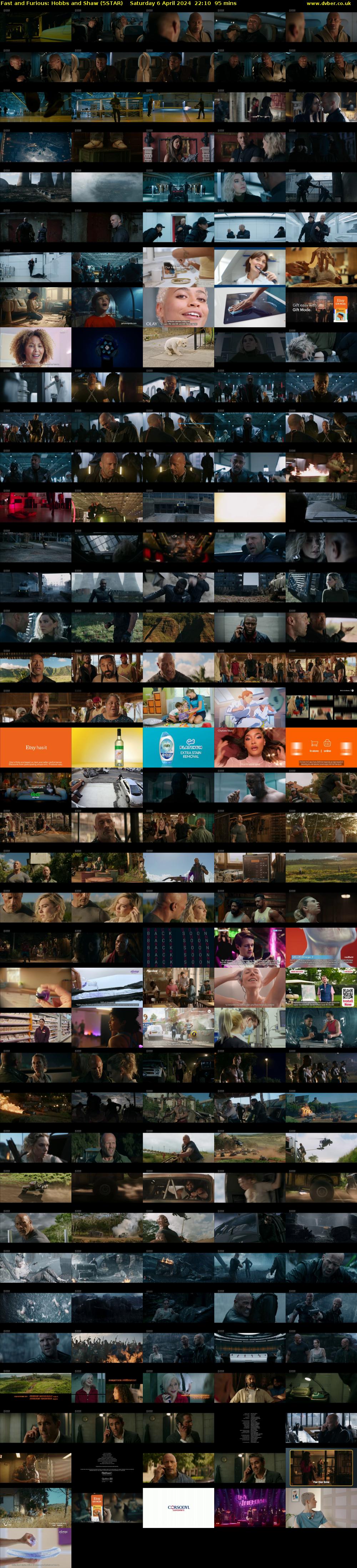 Fast and Furious: Hobbs and Shaw (5STAR) Saturday 6 April 2024 22:10 - 23:45