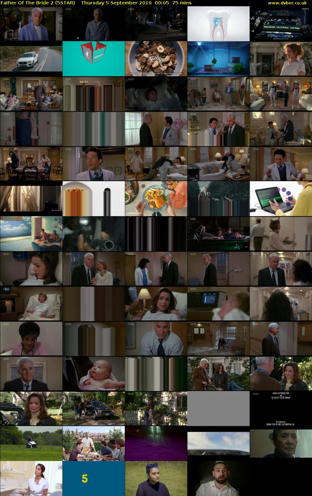 Father Of The Bride 2 (5STAR) Thursday 5 September 2019 00:05 - 01:20
