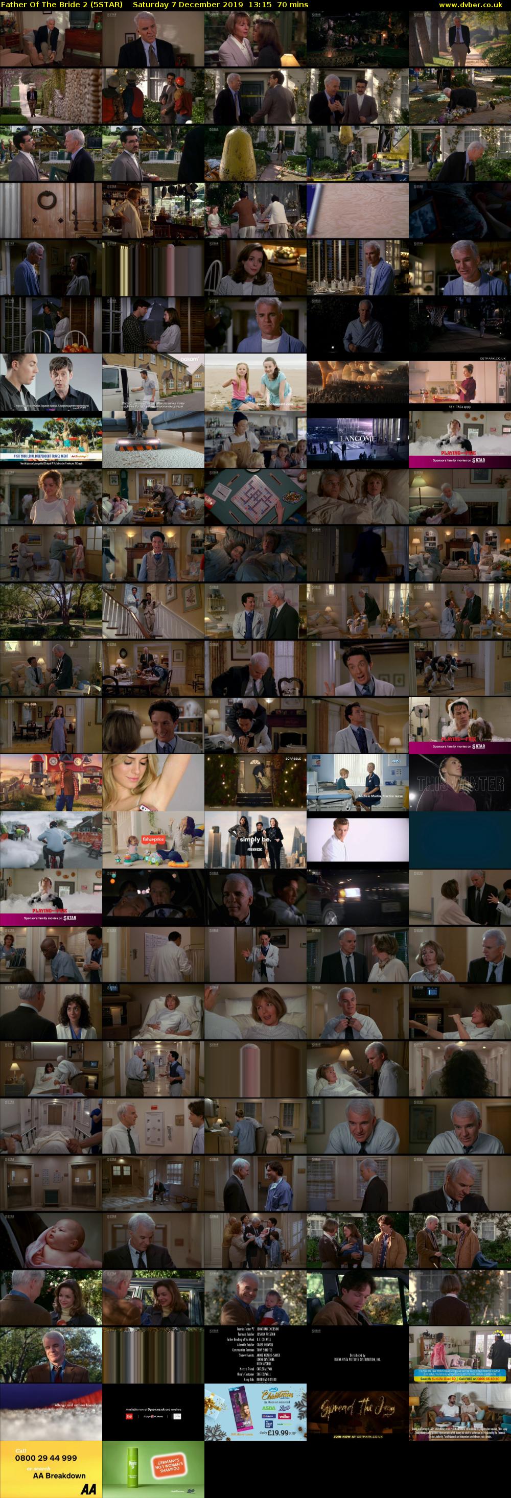 Father Of The Bride 2 (5STAR) Saturday 7 December 2019 13:15 - 14:25