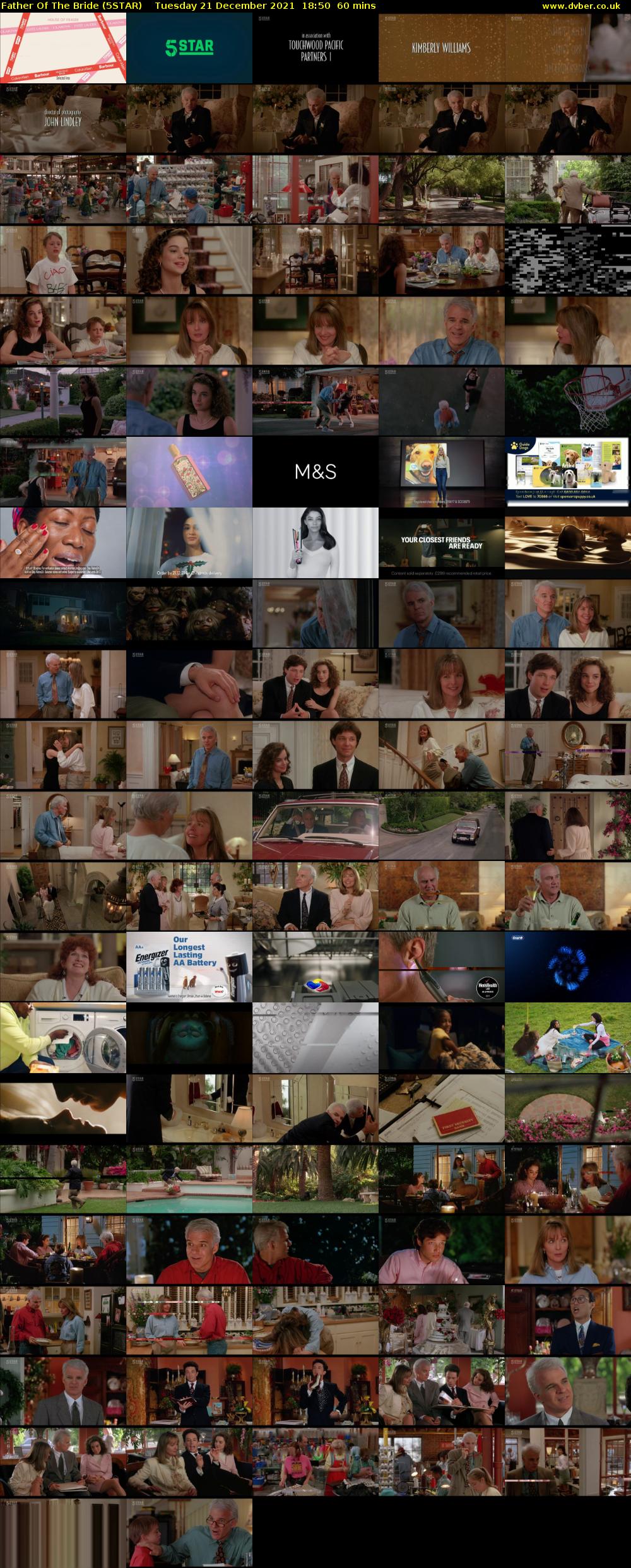 Father Of The Bride (5STAR) Tuesday 21 December 2021 18:50 - 19:50