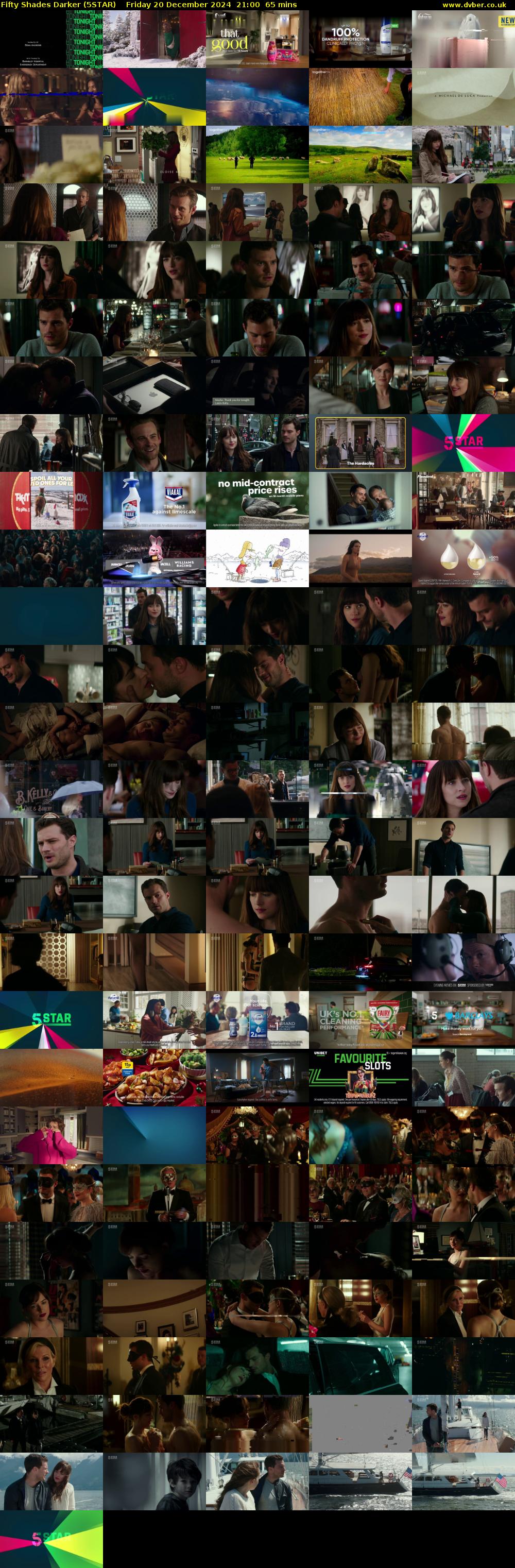 Fifty Shades Darker (5STAR) Friday 20 December 2024 21:00 - 22:05
