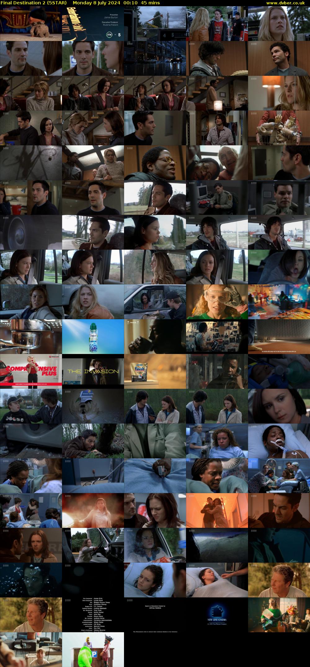 Final Destination 2 (5STAR) Monday 8 July 2024 00:10 - 00:55