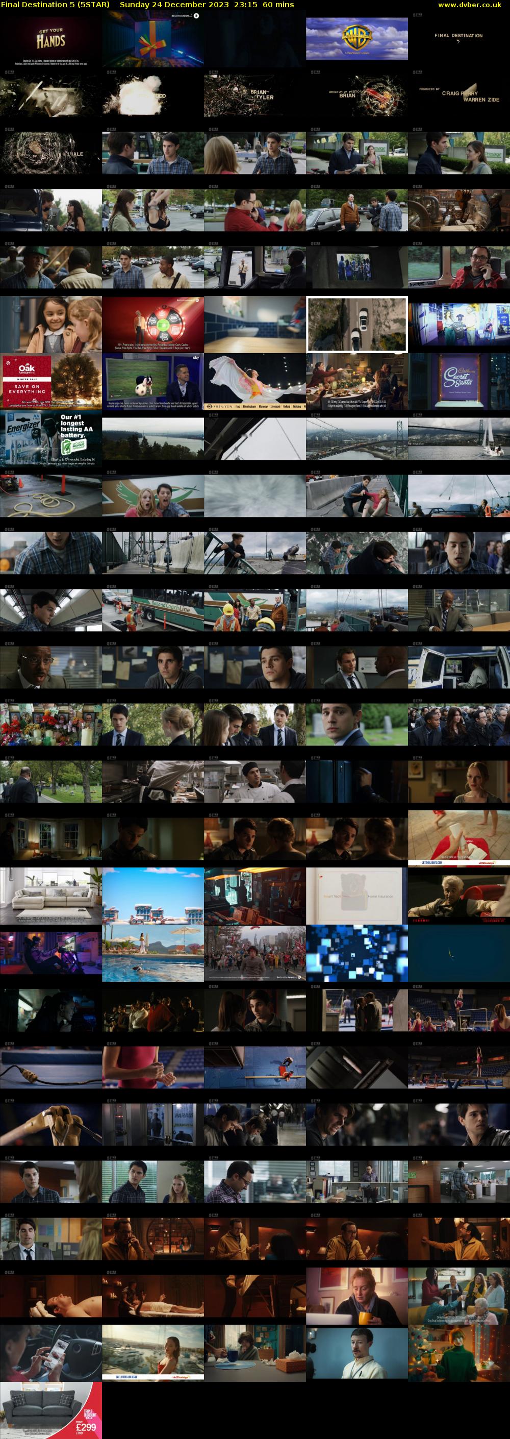 Final Destination 5 (5STAR) Sunday 24 December 2023 23:15 - 00:15