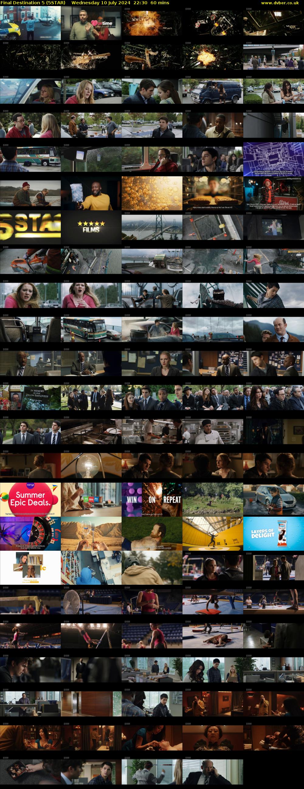 Final Destination 5 (5STAR) Wednesday 10 July 2024 22:30 - 23:30