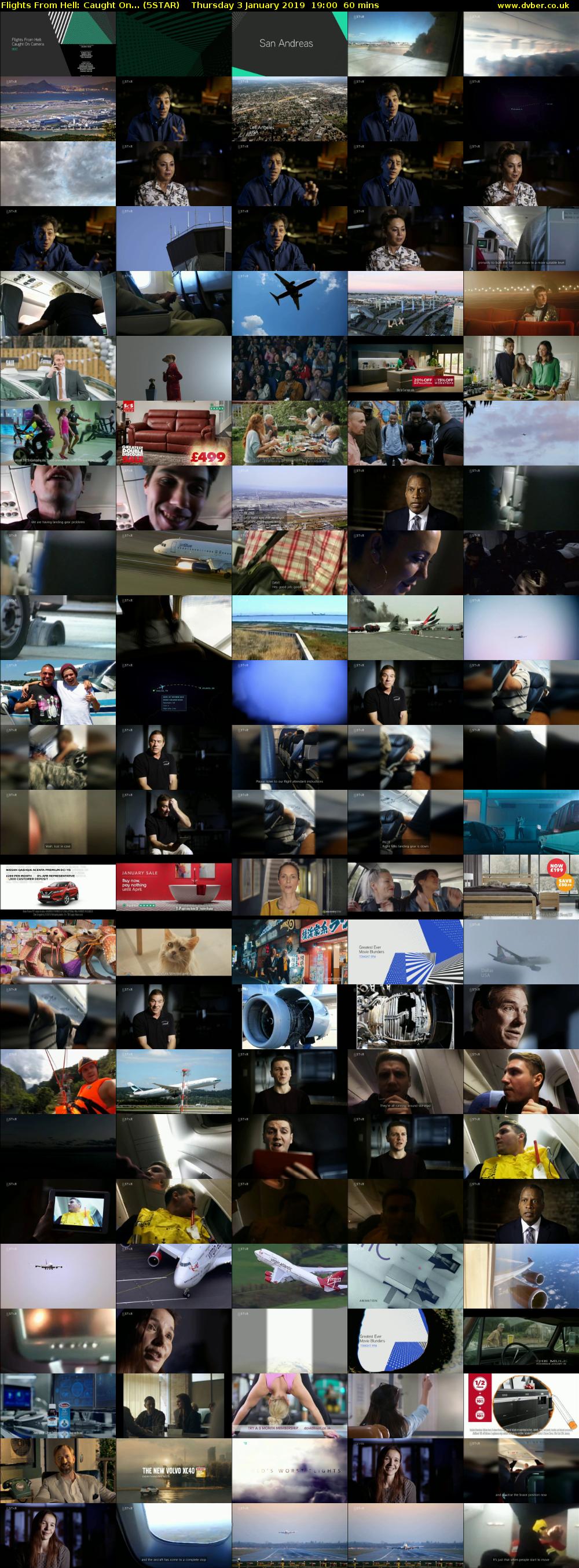 Flights From Hell: Caught On... (5STAR) Thursday 3 January 2019 19:00 - 20:00