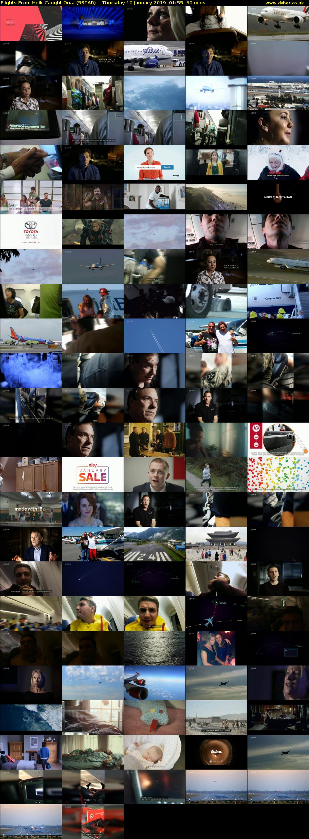 Flights From Hell: Caught On... (5STAR) Thursday 10 January 2019 01:55 - 02:55