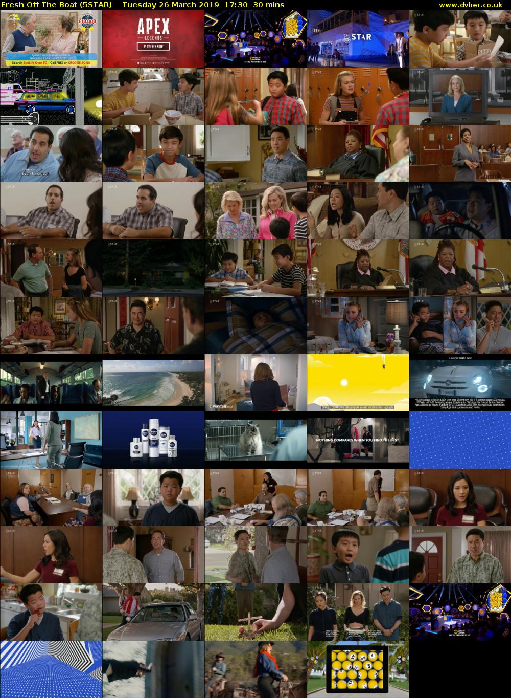 Fresh Off the Boat (5STAR) Tuesday 26 March 2019 17:30 - 18:00