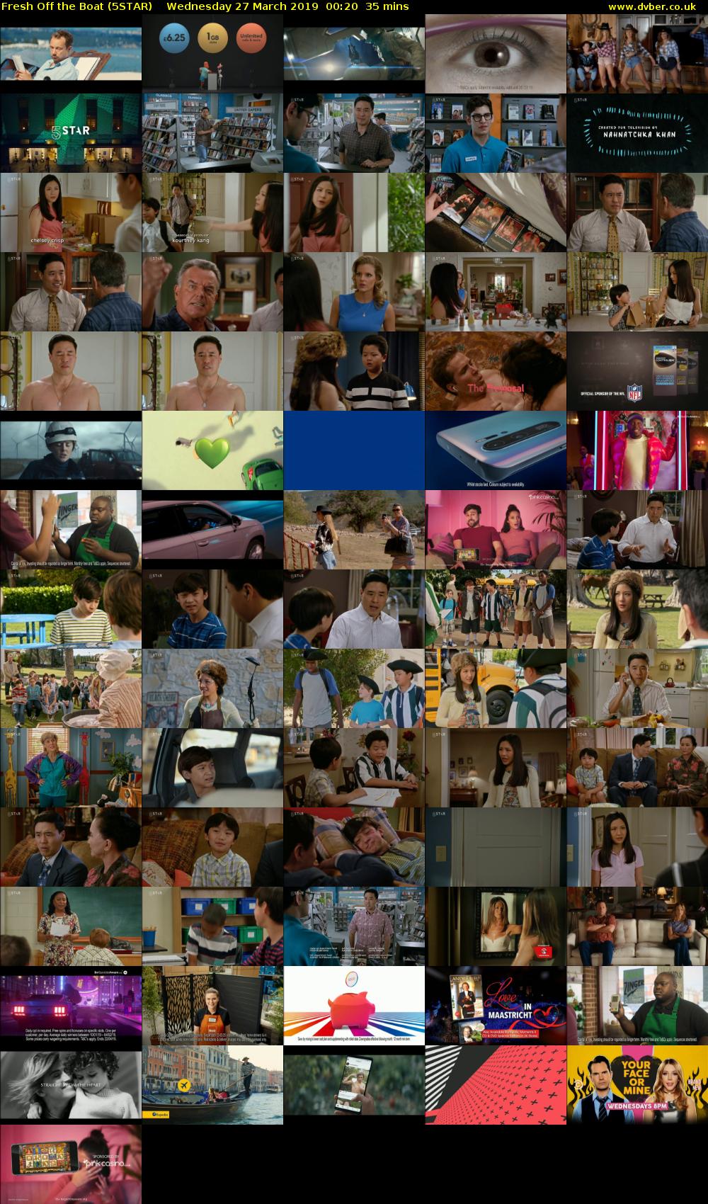 Fresh Off the Boat (5STAR) Wednesday 27 March 2019 00:20 - 00:55
