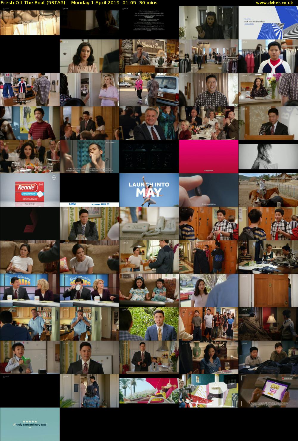 Fresh Off the Boat (5STAR) Monday 1 April 2019 01:05 - 01:35