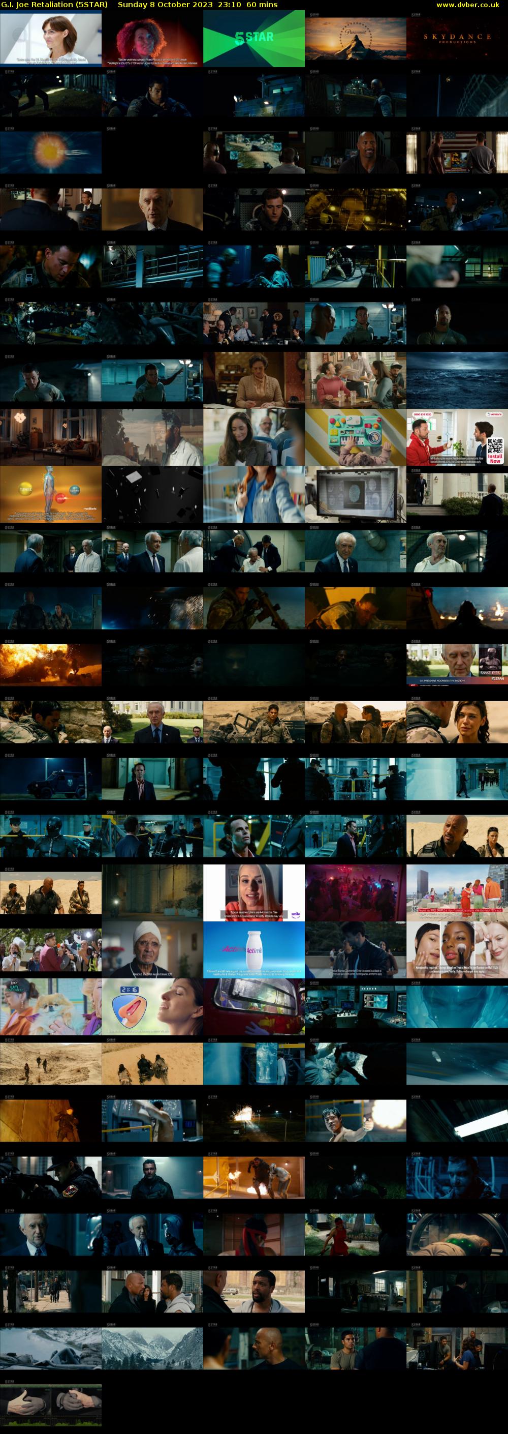 G.I. Joe Retaliation (5STAR) Sunday 8 October 2023 23:10 - 00:10