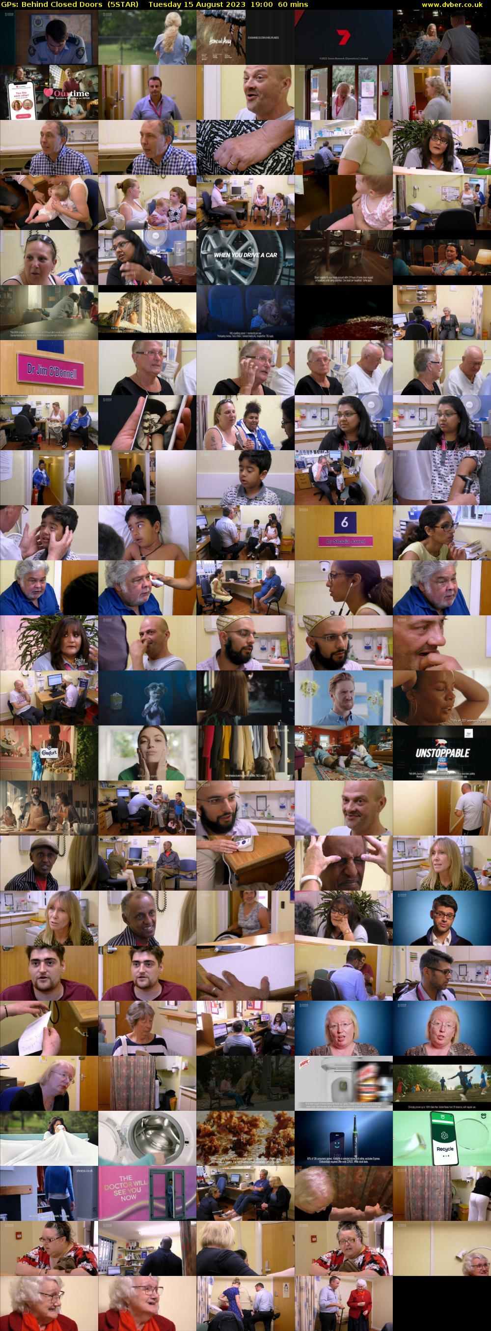 GPs: Behind Closed Doors  (5STAR) Tuesday 15 August 2023 19:00 - 20:00