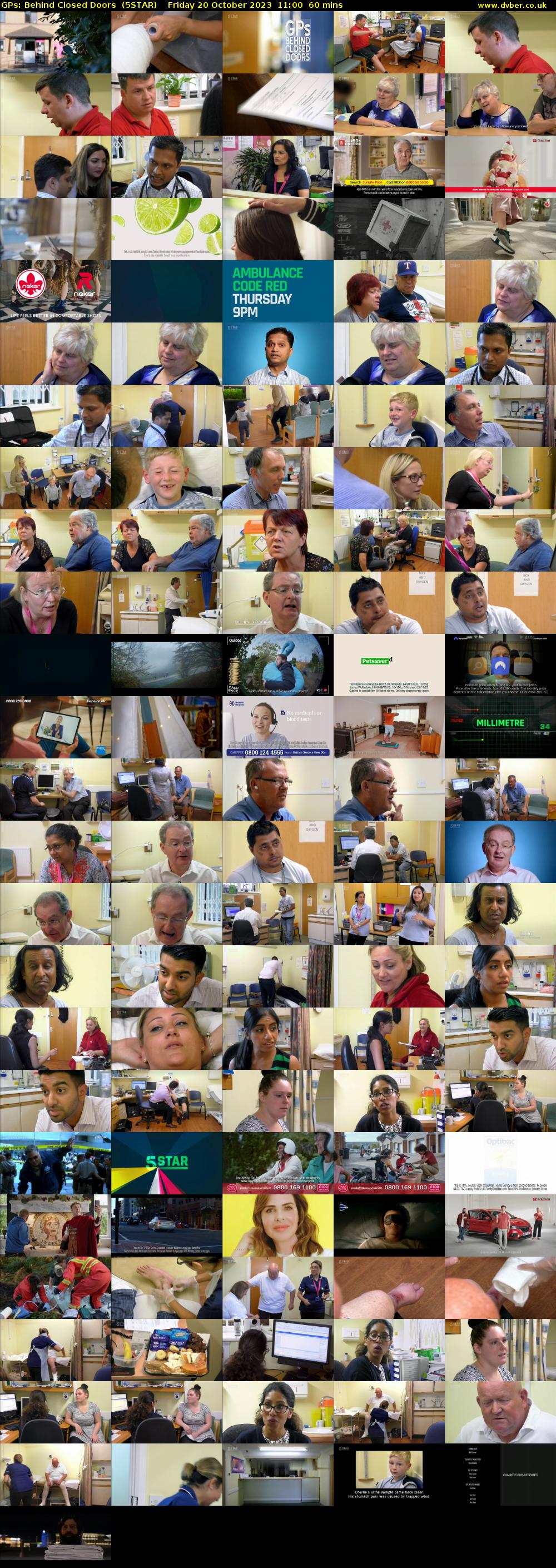 GPs: Behind Closed Doors  (5STAR) Friday 20 October 2023 11:00 - 12:00