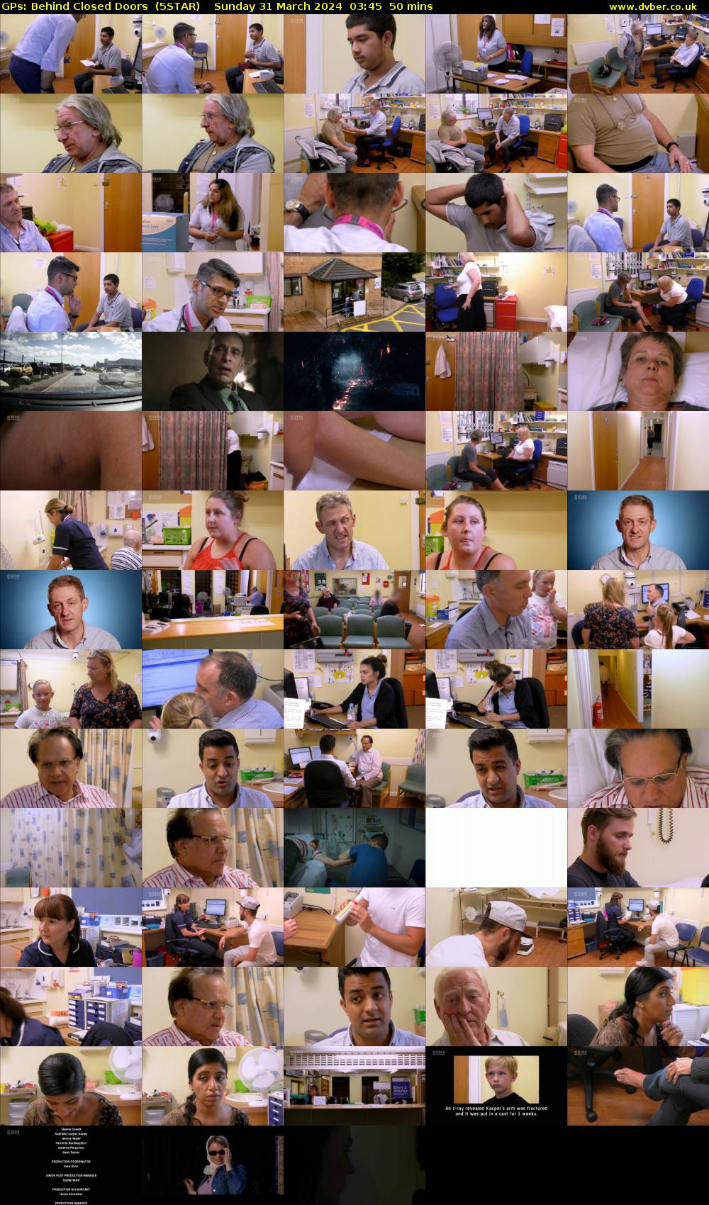 GPs: Behind Closed Doors  (5STAR) Sunday 31 March 2024 03:45 - 04:35