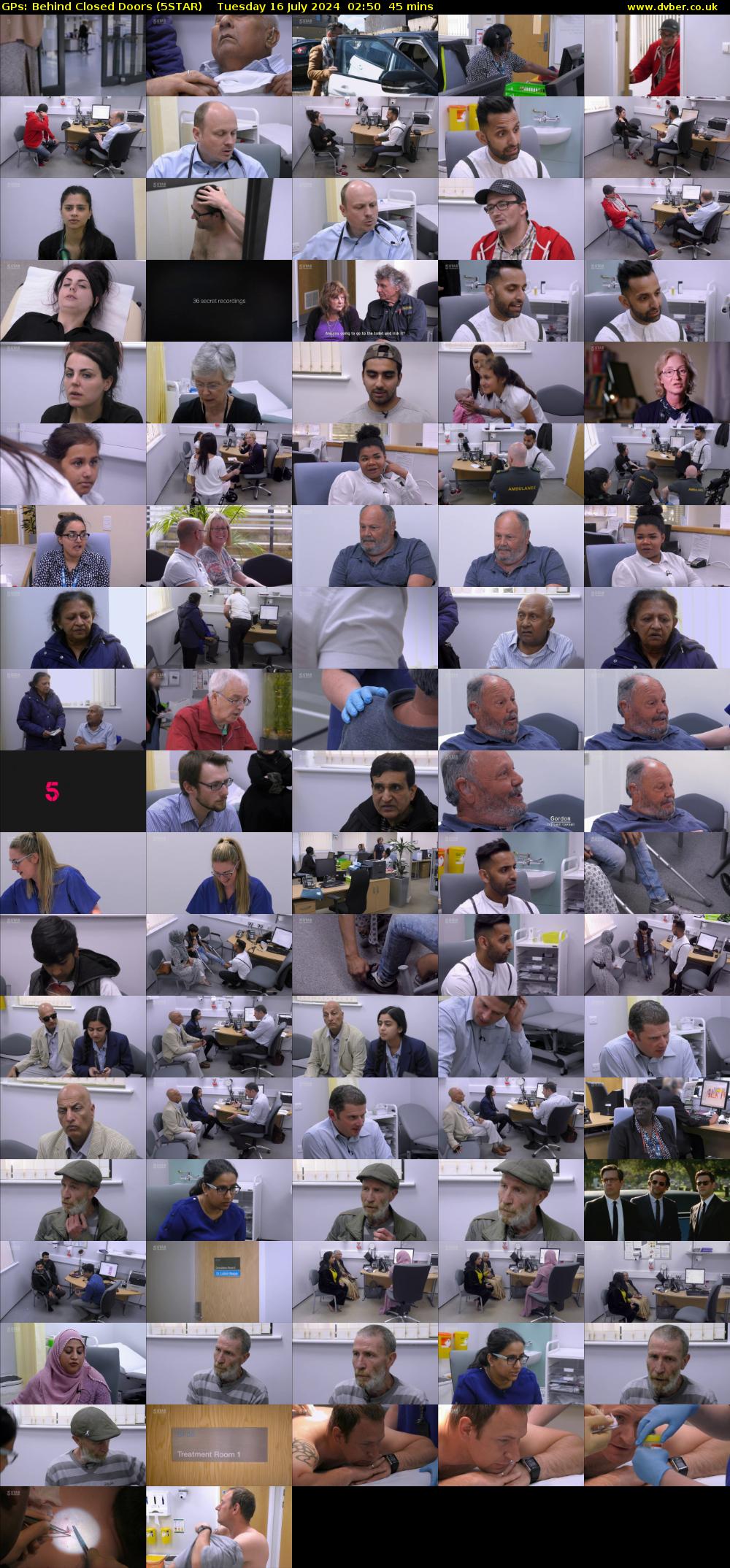 GPs: Behind Closed Doors (5STAR) Tuesday 16 July 2024 02:50 - 03:35