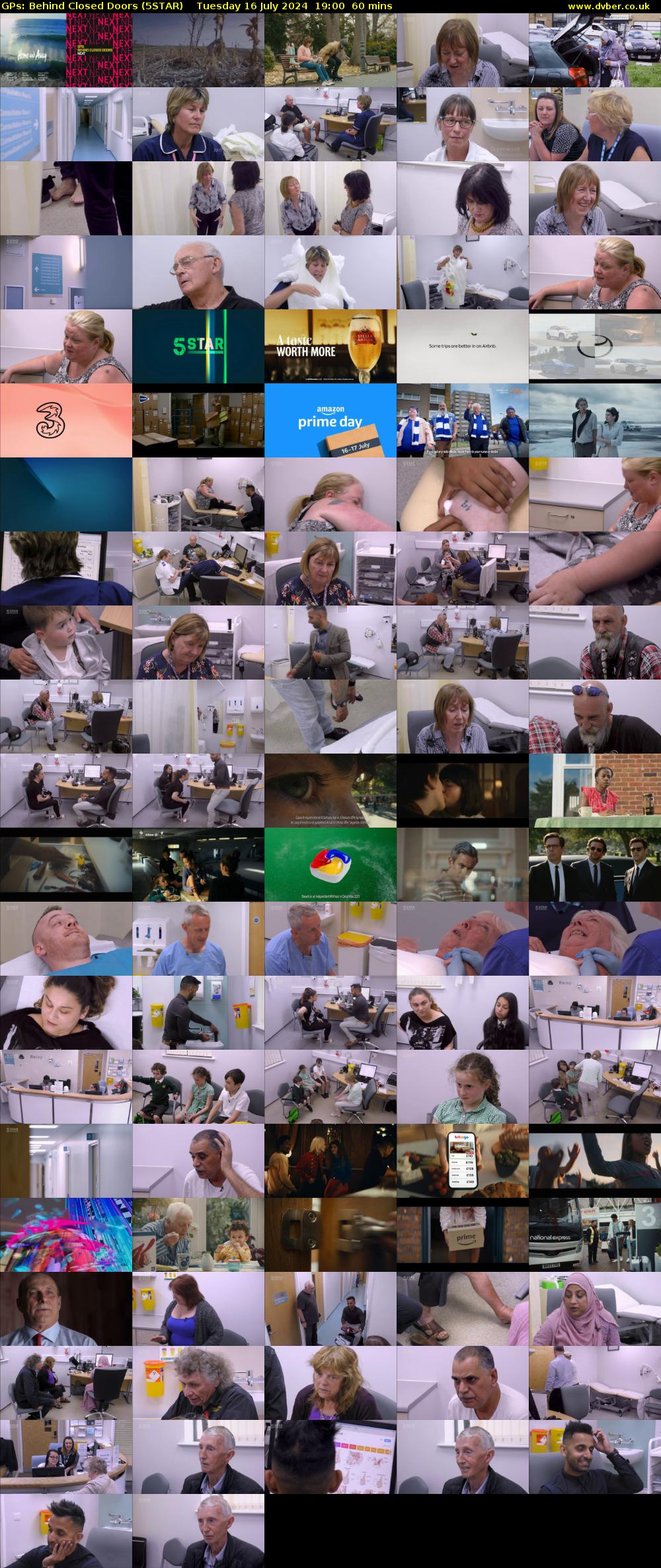 GPs: Behind Closed Doors (5STAR) Tuesday 16 July 2024 19:00 - 20:00