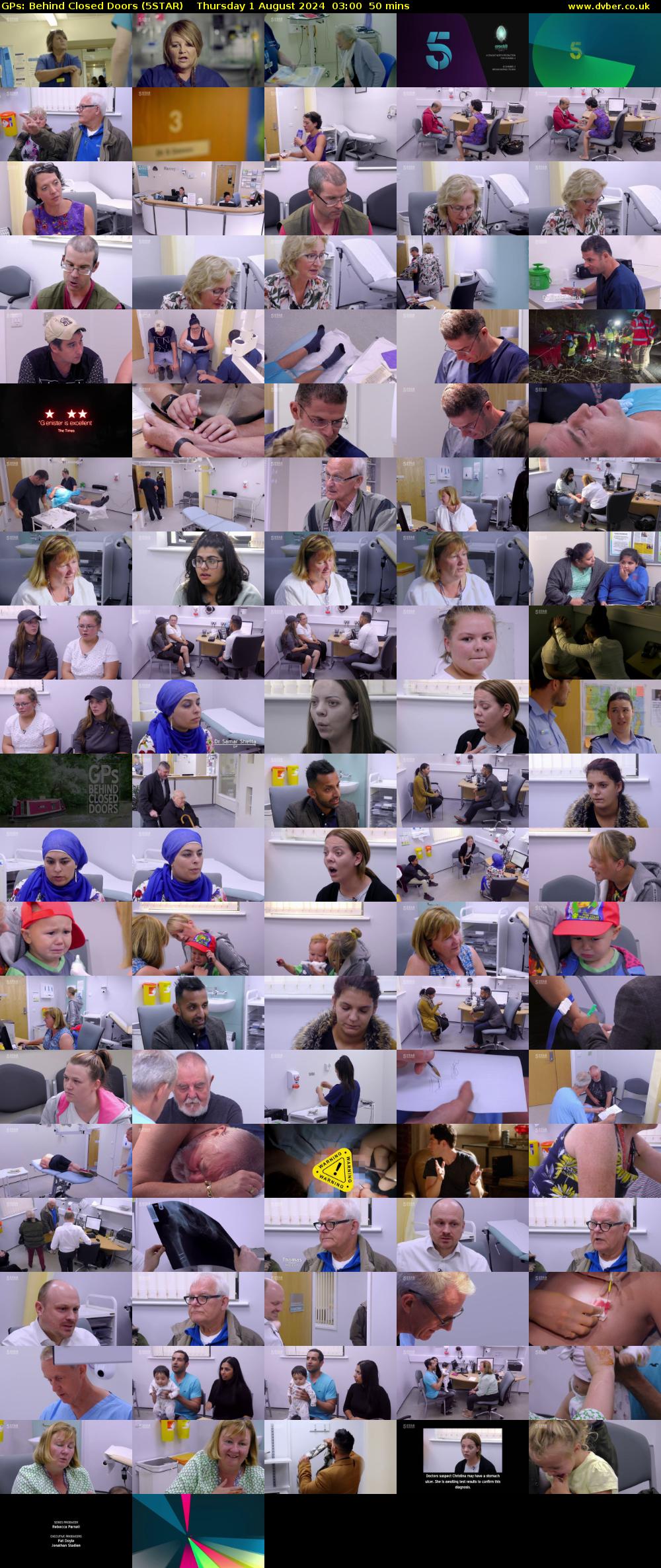 GPs: Behind Closed Doors (5STAR) Thursday 1 August 2024 03:00 - 03:50