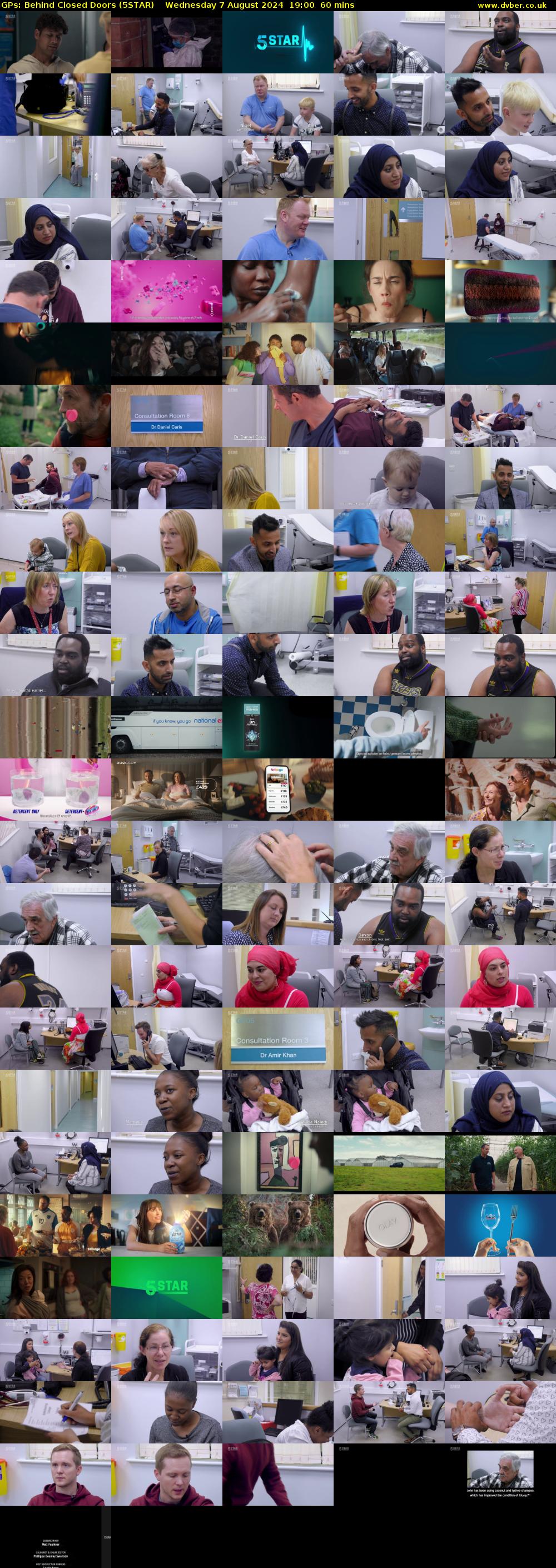 GPs: Behind Closed Doors (5STAR) Wednesday 7 August 2024 19:00 - 20:00
