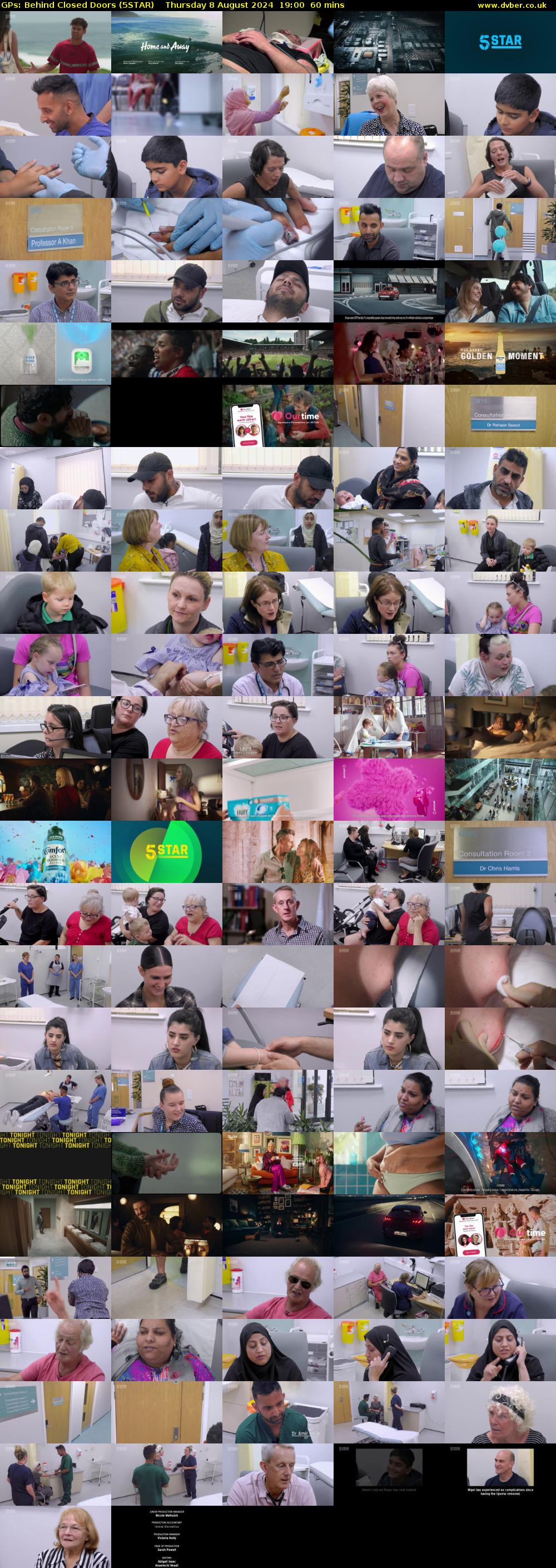 GPs: Behind Closed Doors (5STAR) Thursday 8 August 2024 19:00 - 20:00