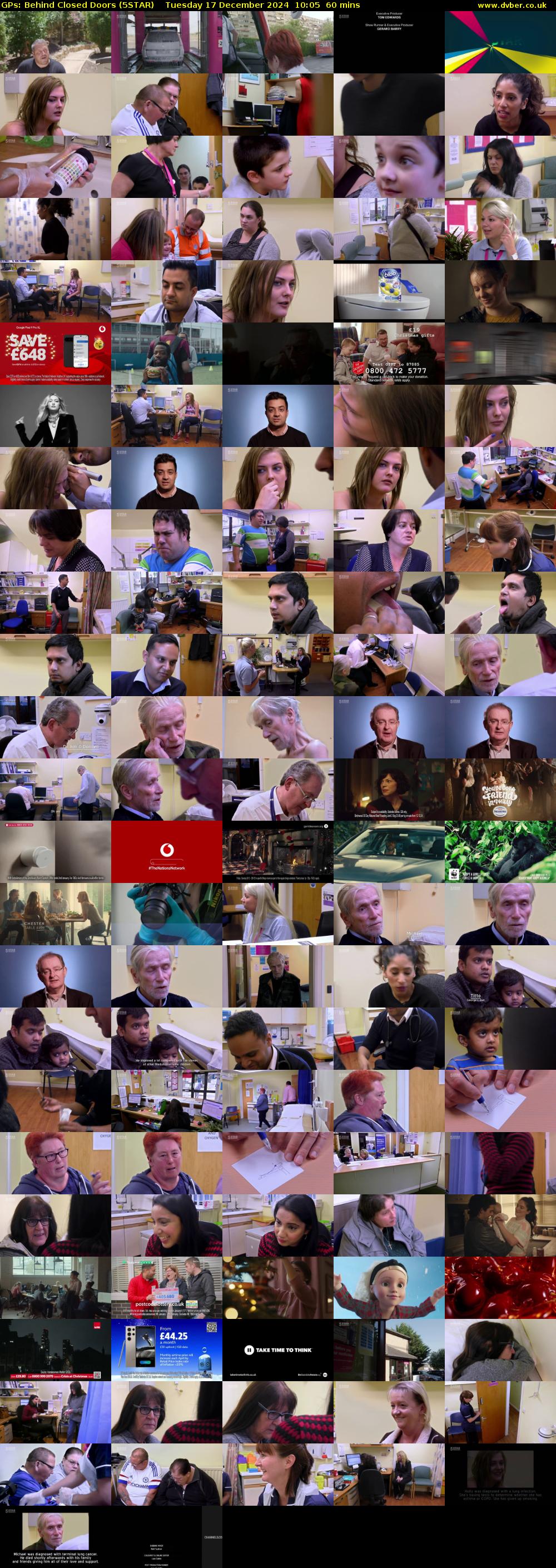 GPs: Behind Closed Doors (5STAR) Tuesday 17 December 2024 10:05 - 11:05