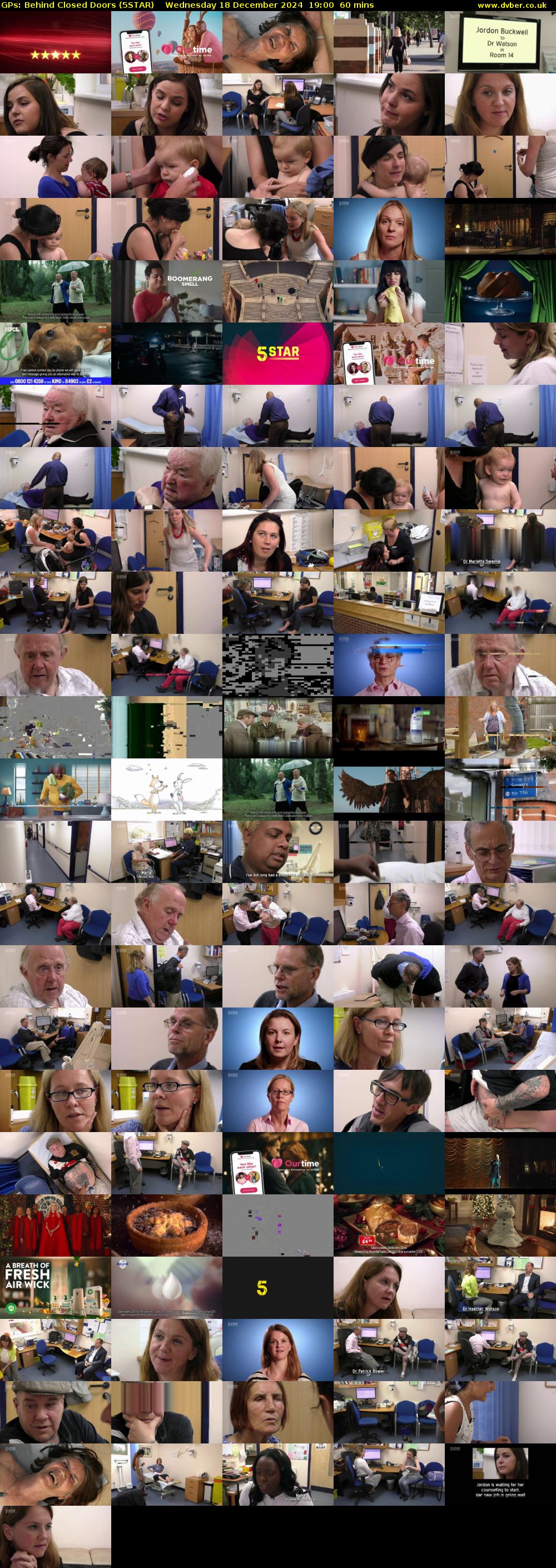 GPs: Behind Closed Doors (5STAR) Wednesday 18 December 2024 19:00 - 20:00
