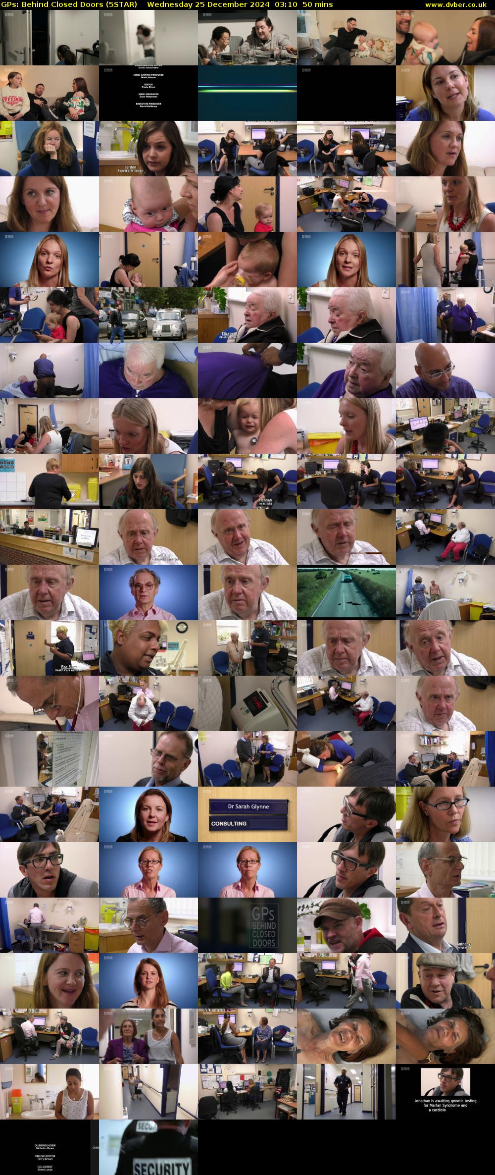 GPs: Behind Closed Doors (5STAR) Wednesday 25 December 2024 03:10 - 04:00
