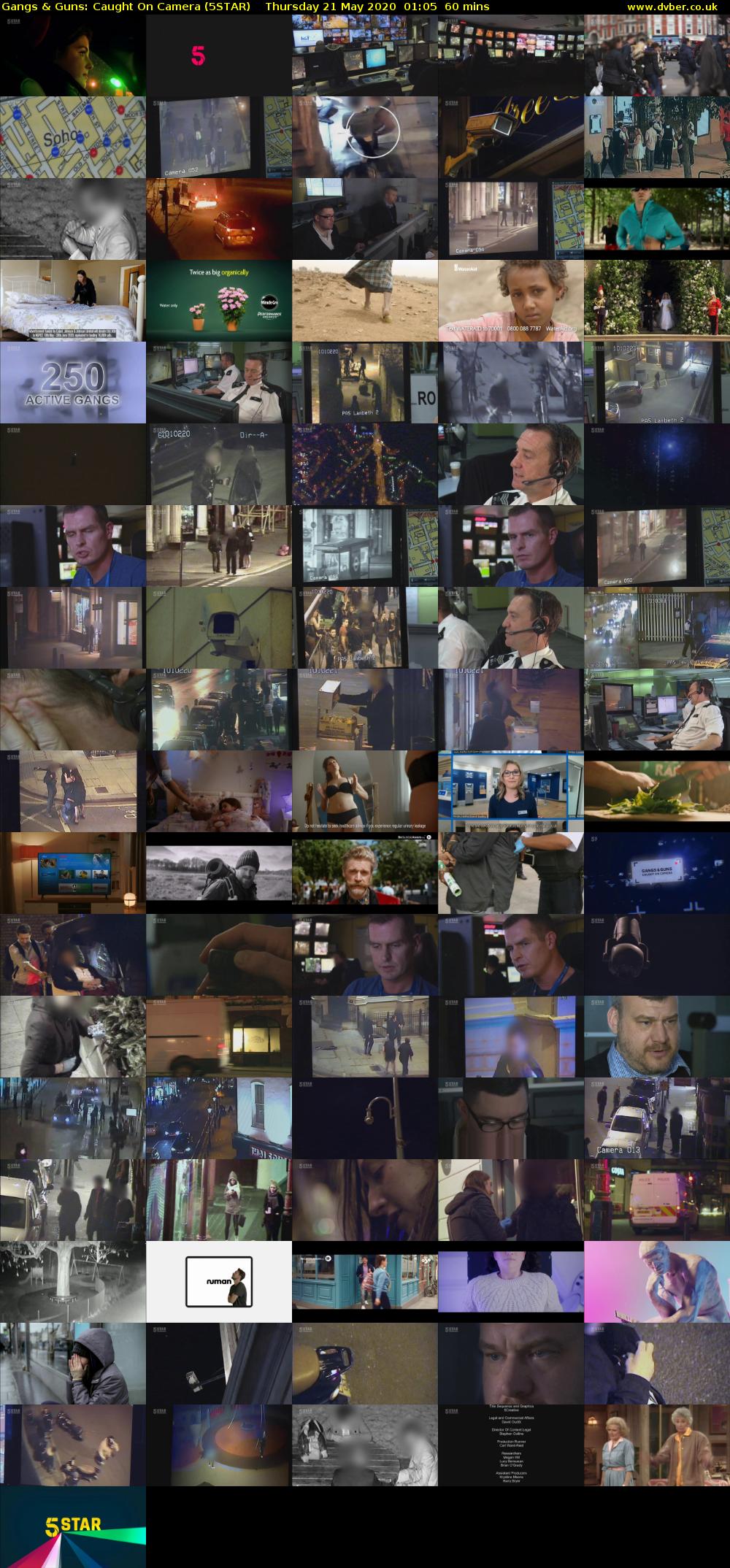 Gangs & Guns: Caught On Camera (5STAR) Thursday 21 May 2020 01:05 - 02:05