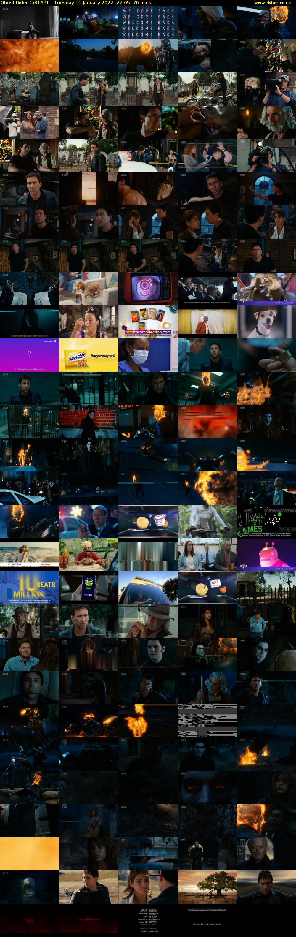 Ghost Rider (5STAR) Tuesday 11 January 2022 22:05 - 23:15