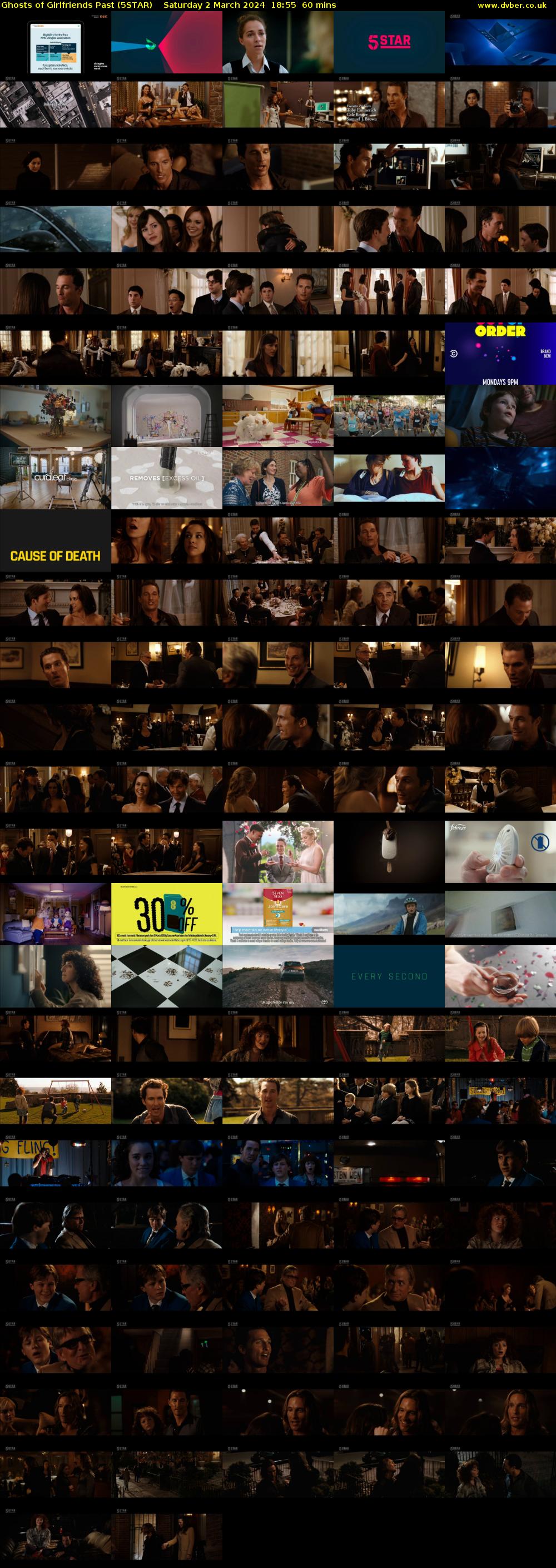 Ghosts of Girlfriends Past (5STAR) Saturday 2 March 2024 18:55 - 19:55