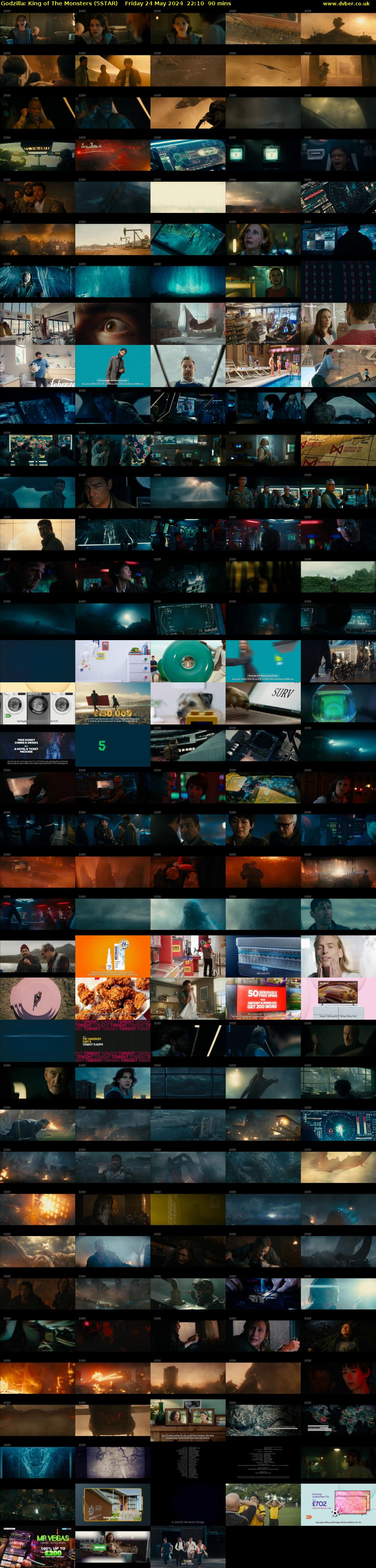 Godzilla: King of The Monsters (5STAR) Friday 24 May 2024 22:10 - 23:40