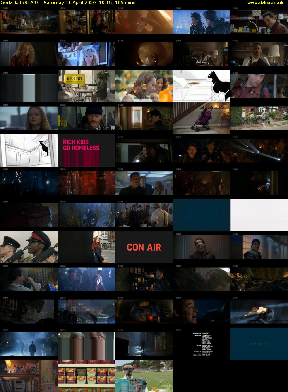 Godzilla (5STAR) Saturday 11 April 2020 19:15 - 21:00
