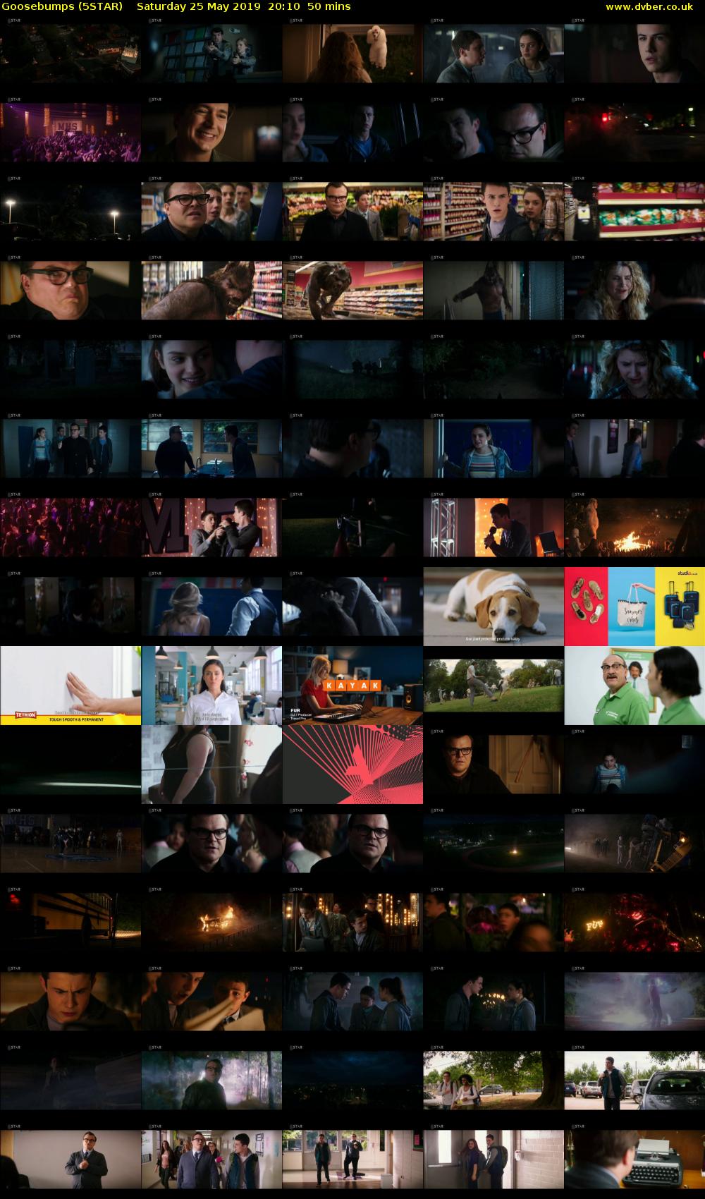 Goosebumps (5STAR) Saturday 25 May 2019 20:10 - 21:00