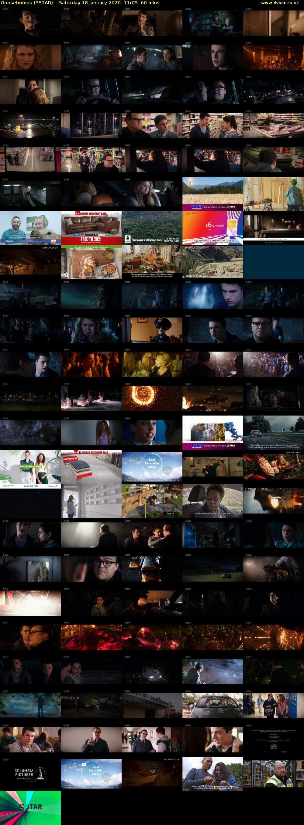 Goosebumps (5STAR) Saturday 18 January 2020 11:05 - 12:05