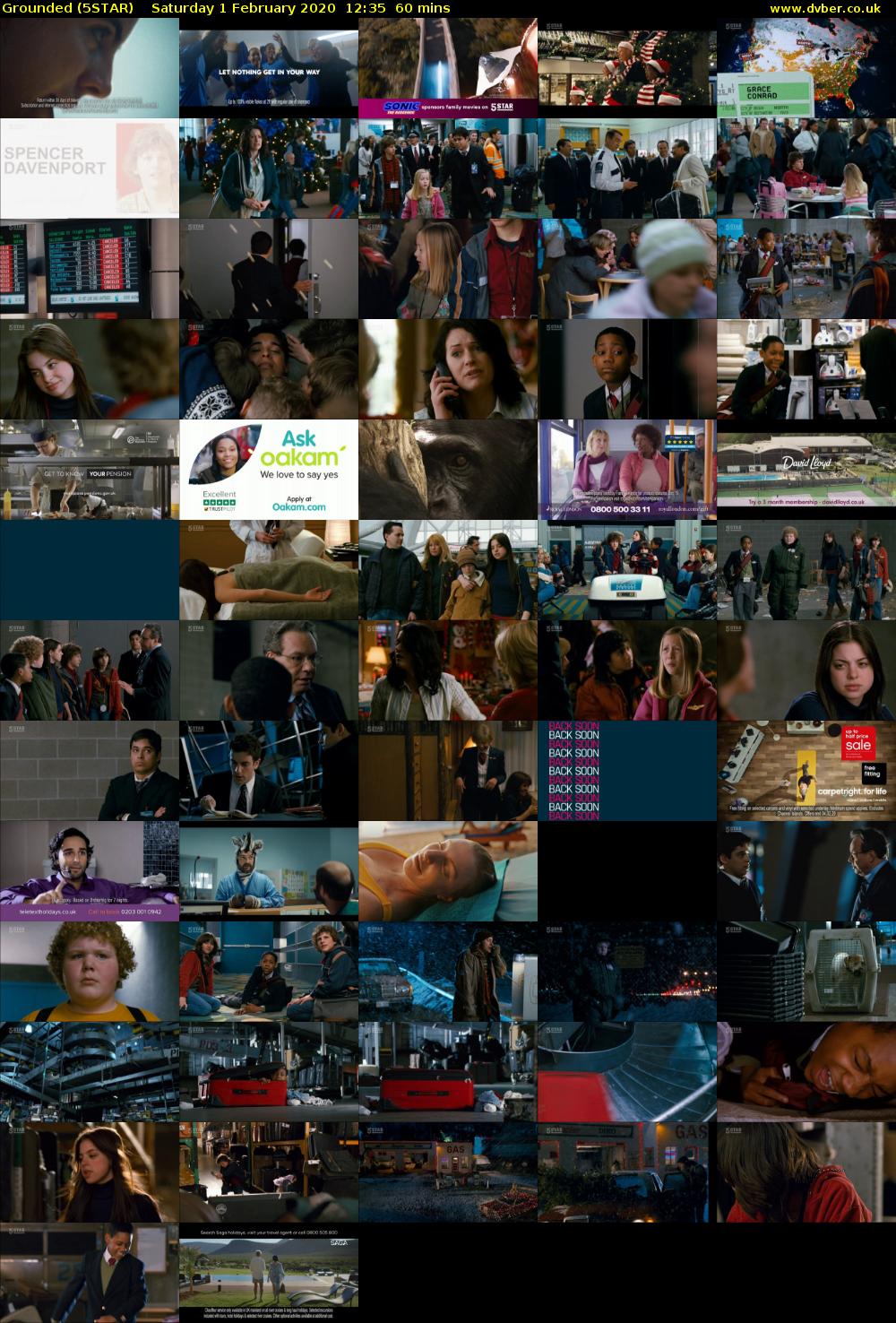 Grounded (5STAR) Saturday 1 February 2020 12:35 - 13:35