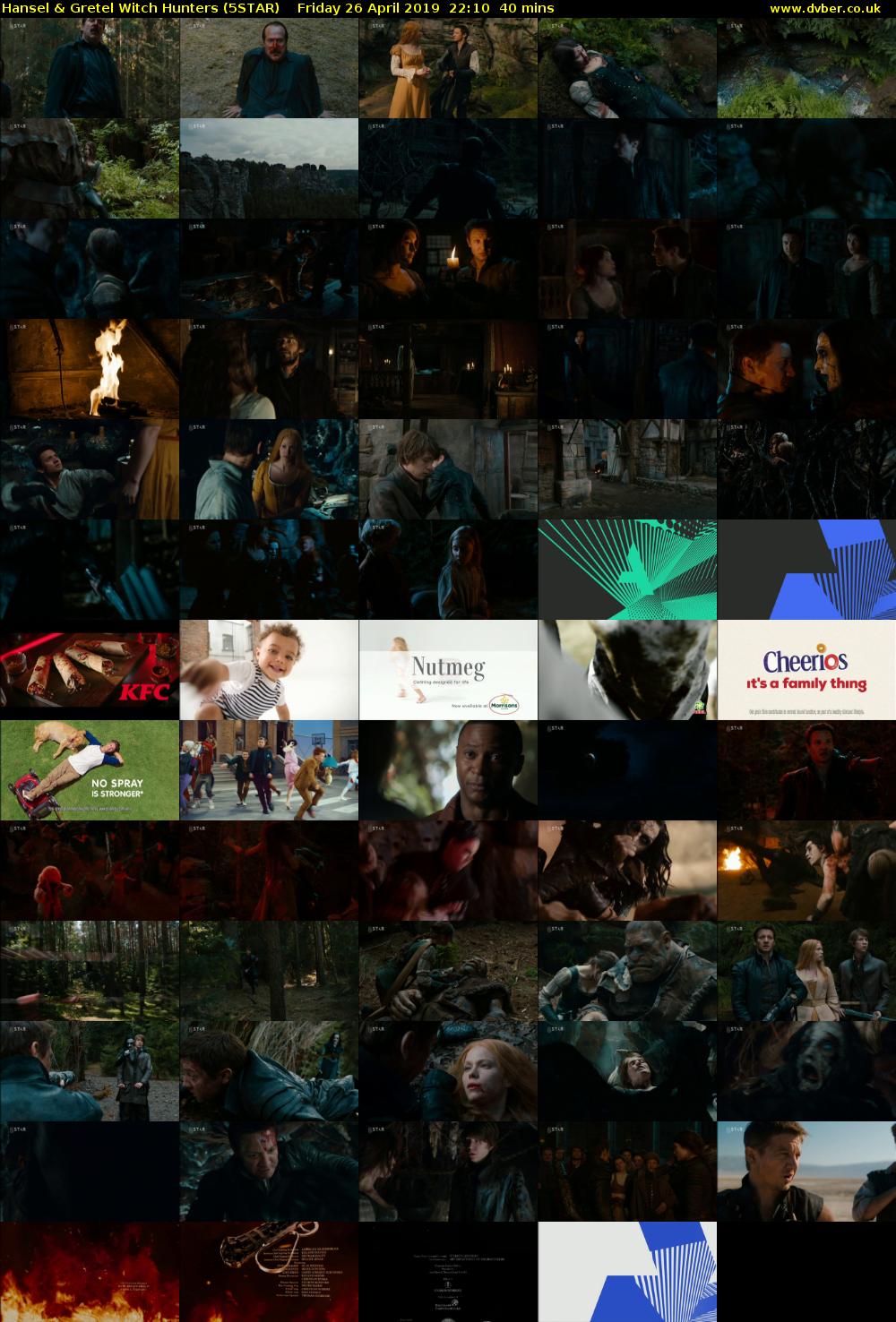 Hansel & Gretel Witch Hunters (5STAR) Friday 26 April 2019 22:10 - 22:50