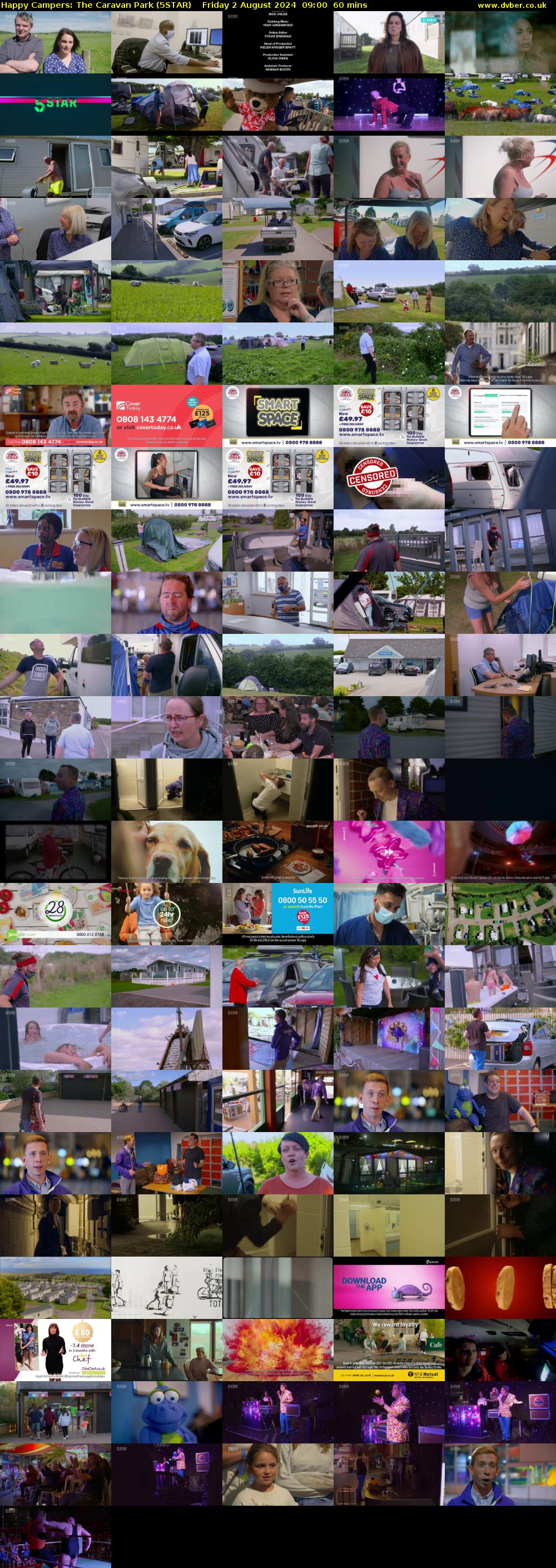 Happy Campers: The Caravan Park (5STAR) Friday 2 August 2024 09:00 - 10:00