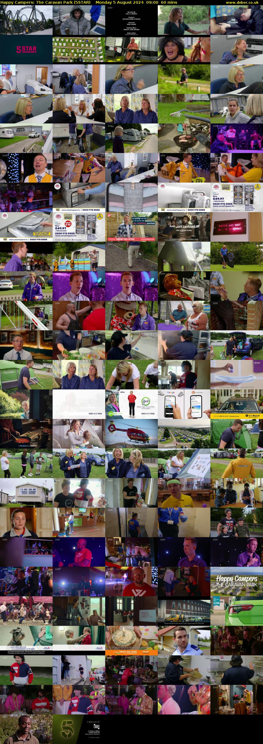Happy Campers: The Caravan Park (5STAR) Monday 5 August 2024 09:00 - 10:00