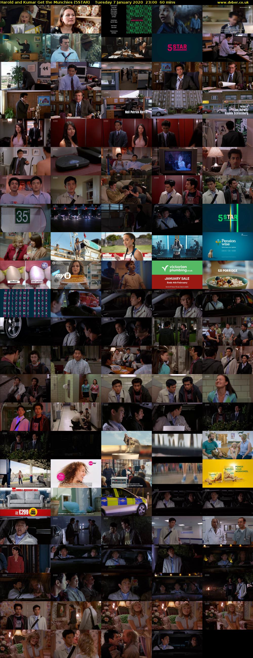 Harold and Kumar Get the Munchies (5STAR) Tuesday 7 January 2020 23:00 - 00:00