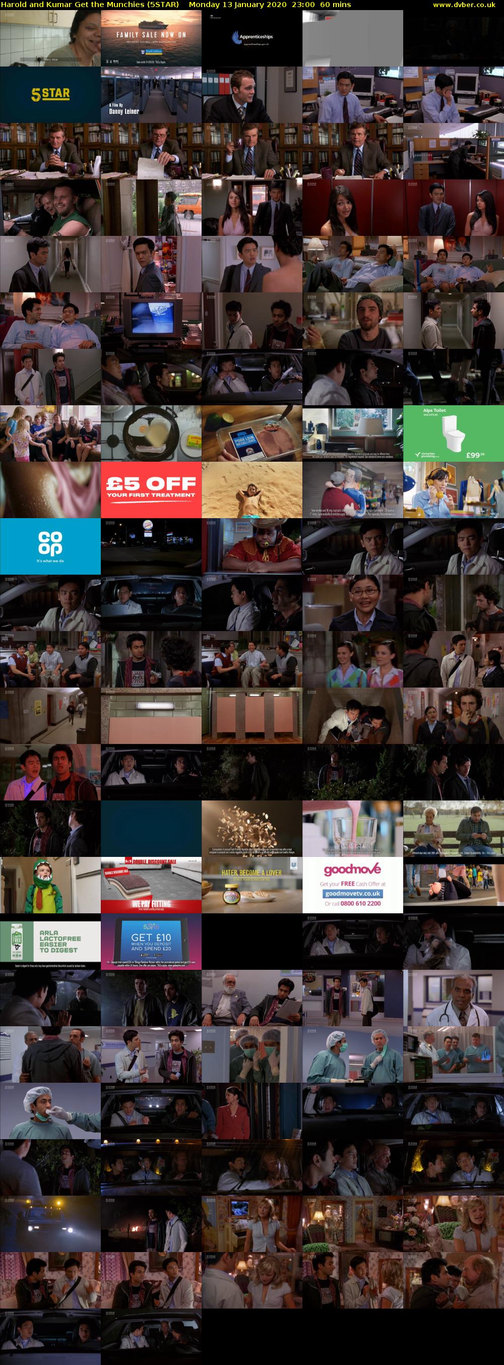 Harold and Kumar Get the Munchies (5STAR) Monday 13 January 2020 23:00 - 00:00