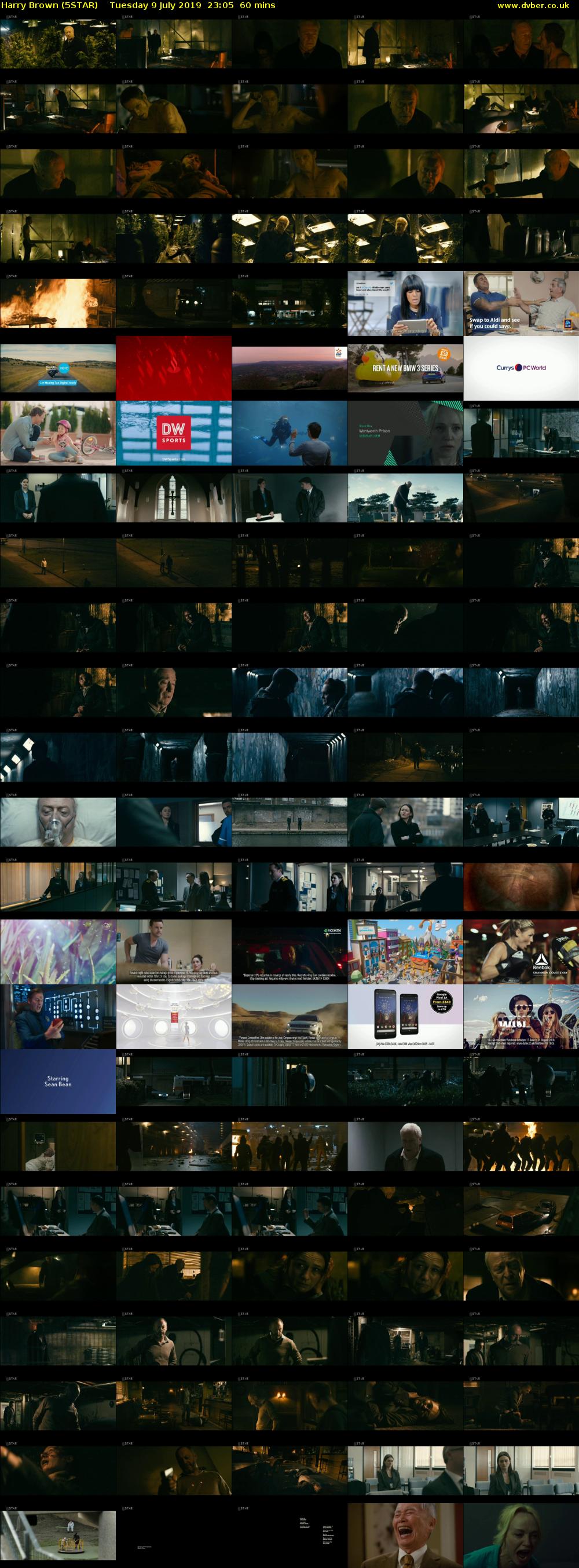 Harry Brown (5STAR) Tuesday 9 July 2019 23:05 - 00:05