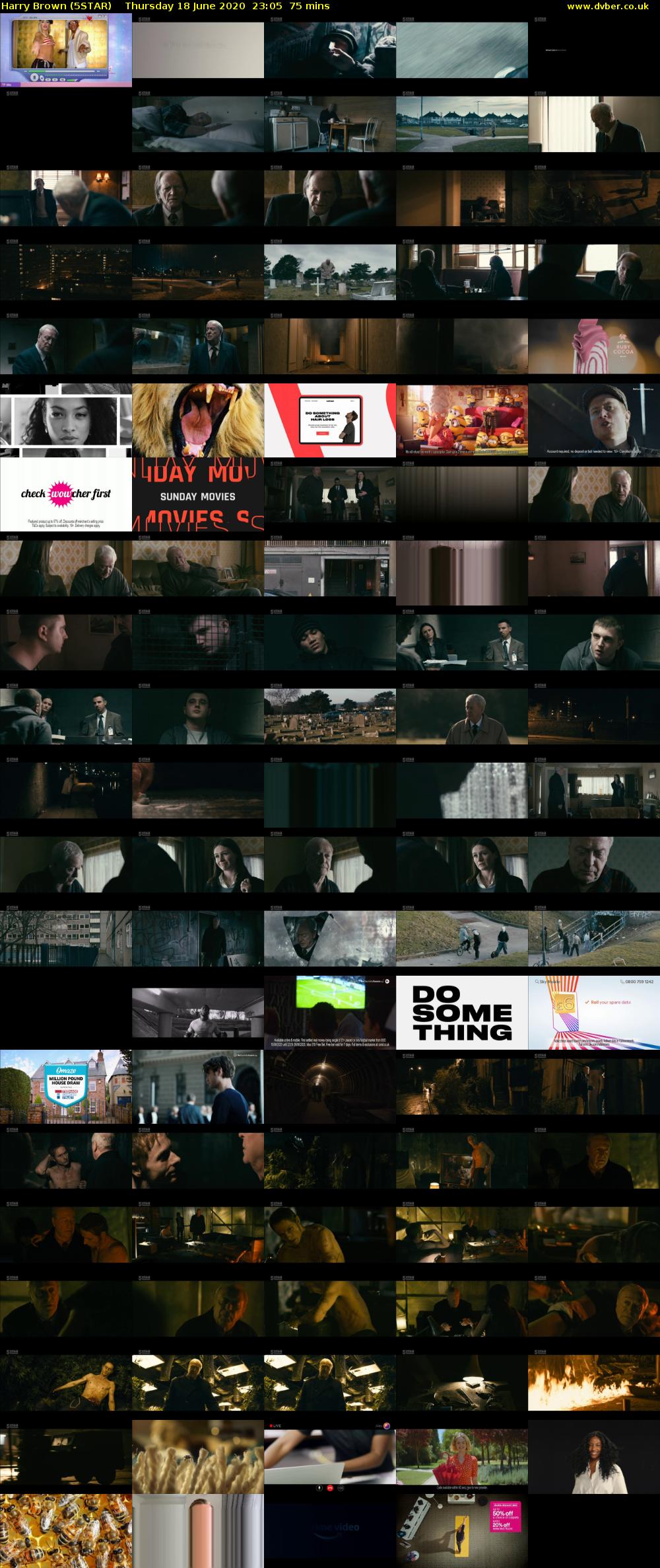 Harry Brown (5STAR) Thursday 18 June 2020 23:05 - 00:20
