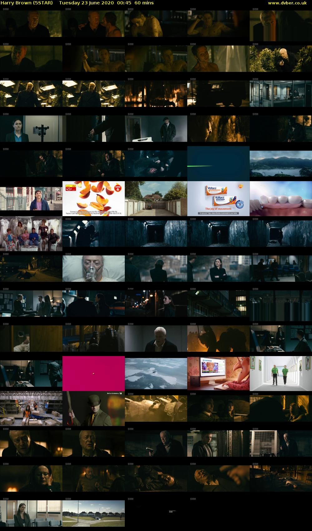 Harry Brown (5STAR) Tuesday 23 June 2020 00:45 - 01:45
